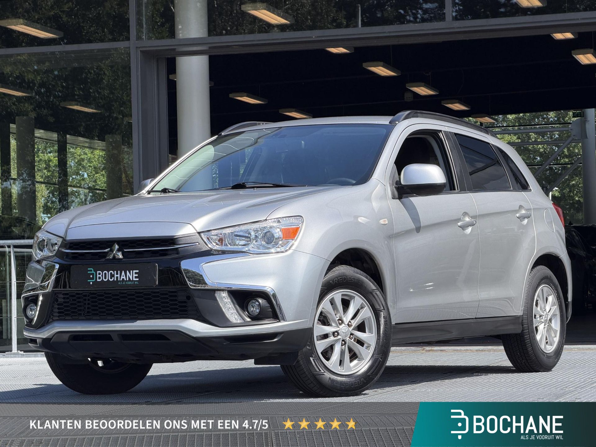 Mitsubishi ASX met kenteken ZK-598-Z – vooraanzicht