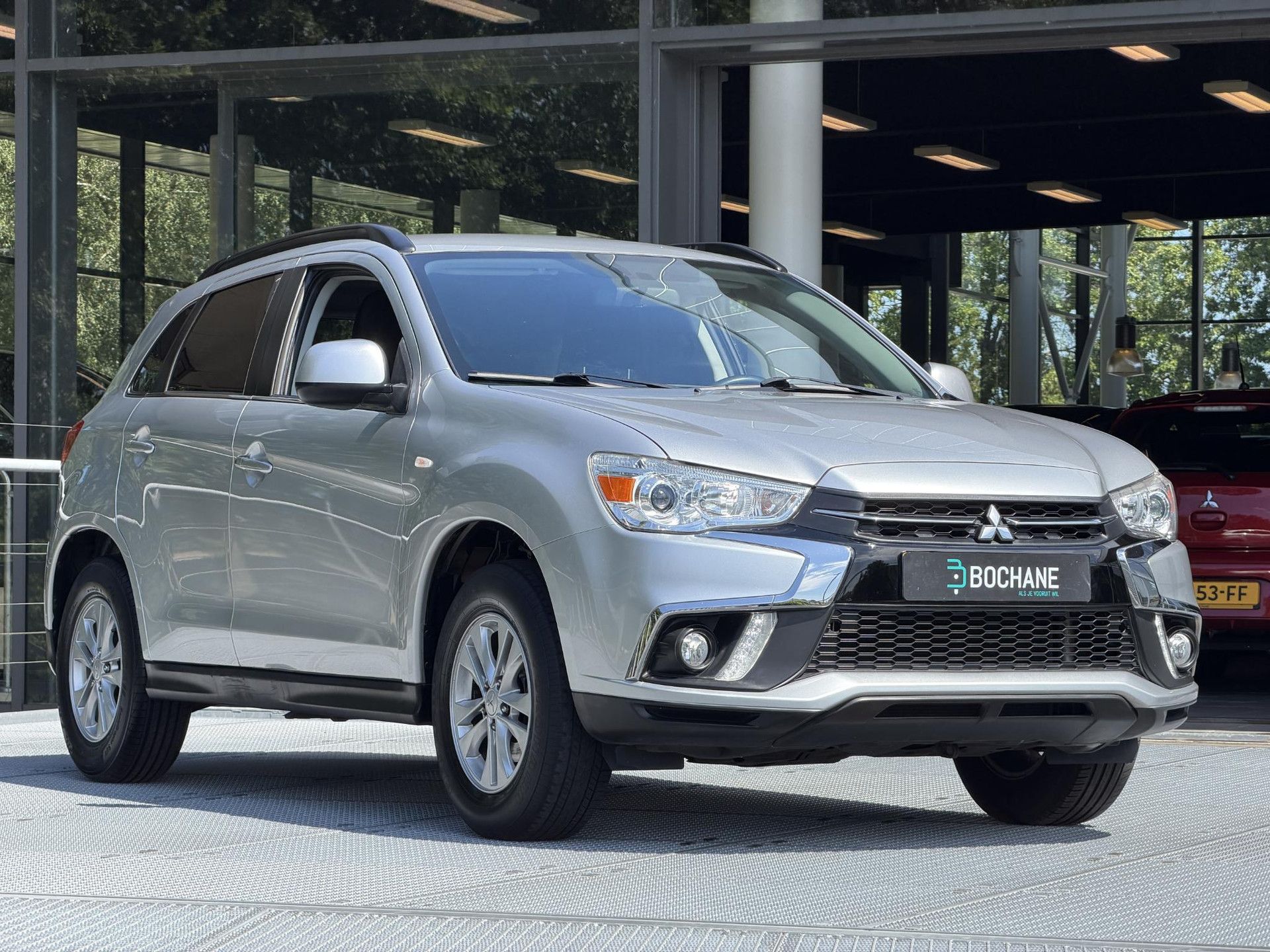 Mitsubishi ASX met kenteken ZK-598-Z – detailfoto