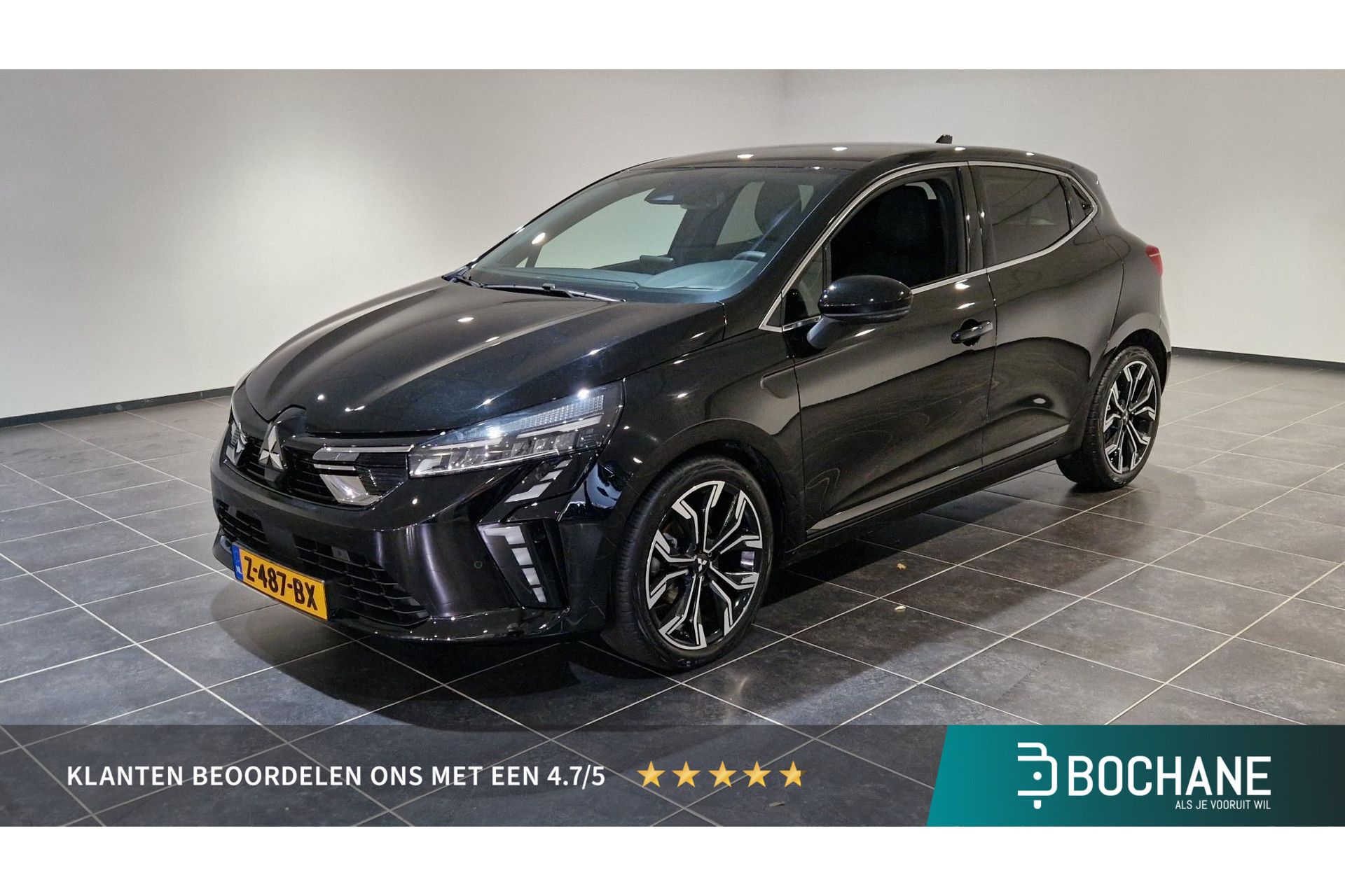 Mitsubishi Colt met kenteken Z-487-BX – vooraanzicht