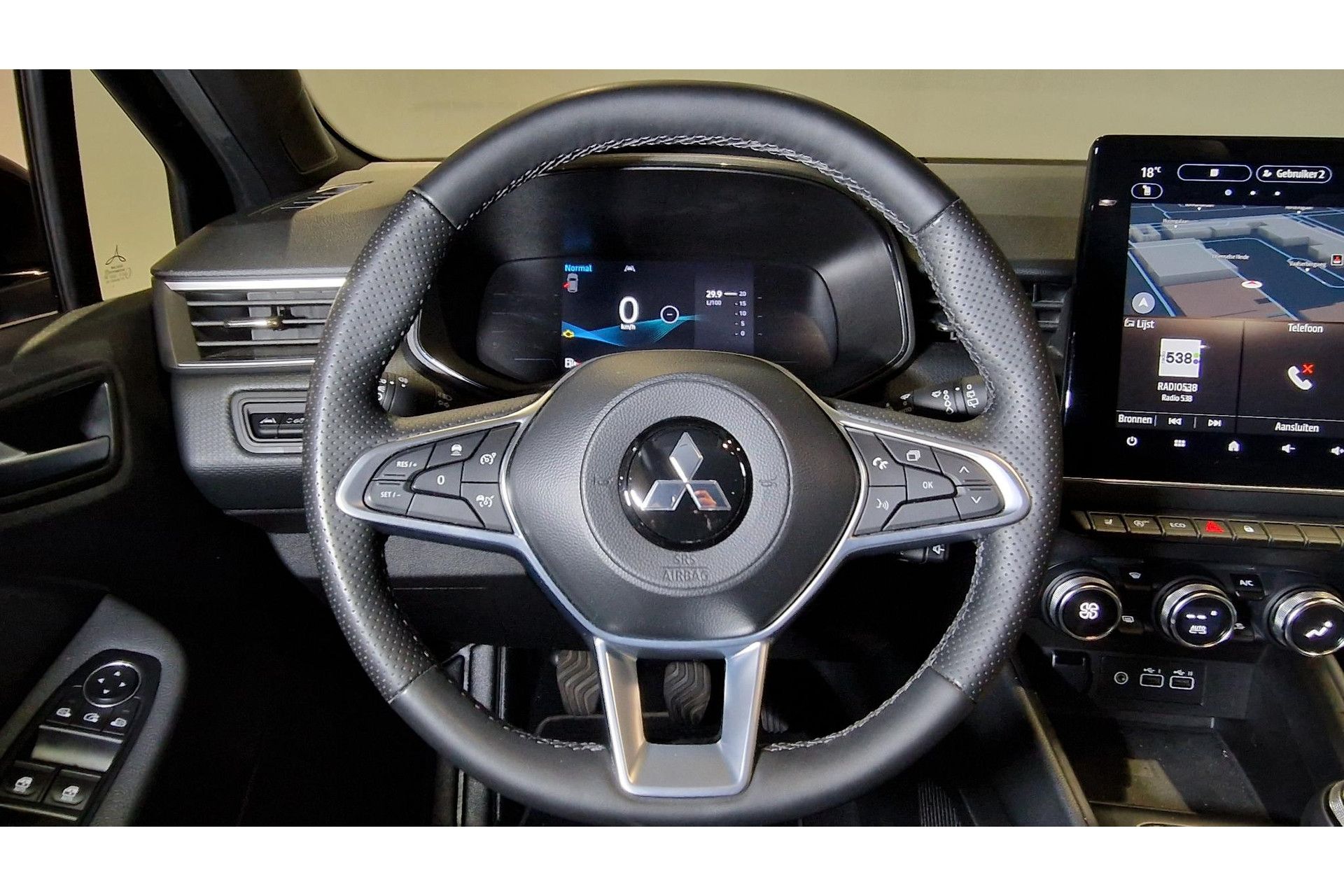 Mitsubishi Colt met kenteken Z-487-BX – achteraanzicht