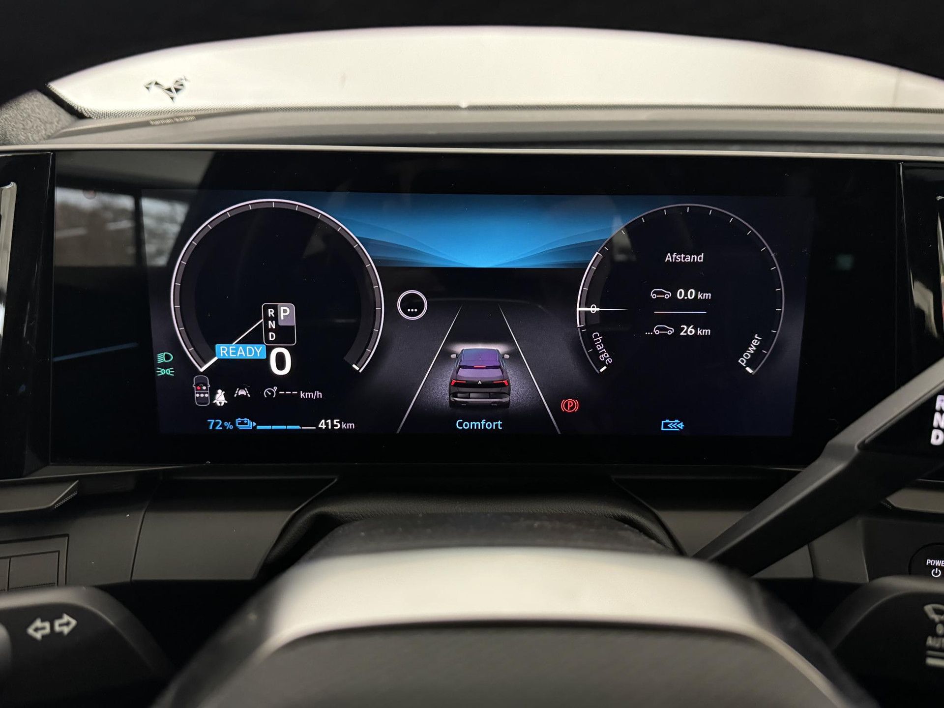 Mitsubishi EclipseCross met kenteken JNP-68-F – dashboard