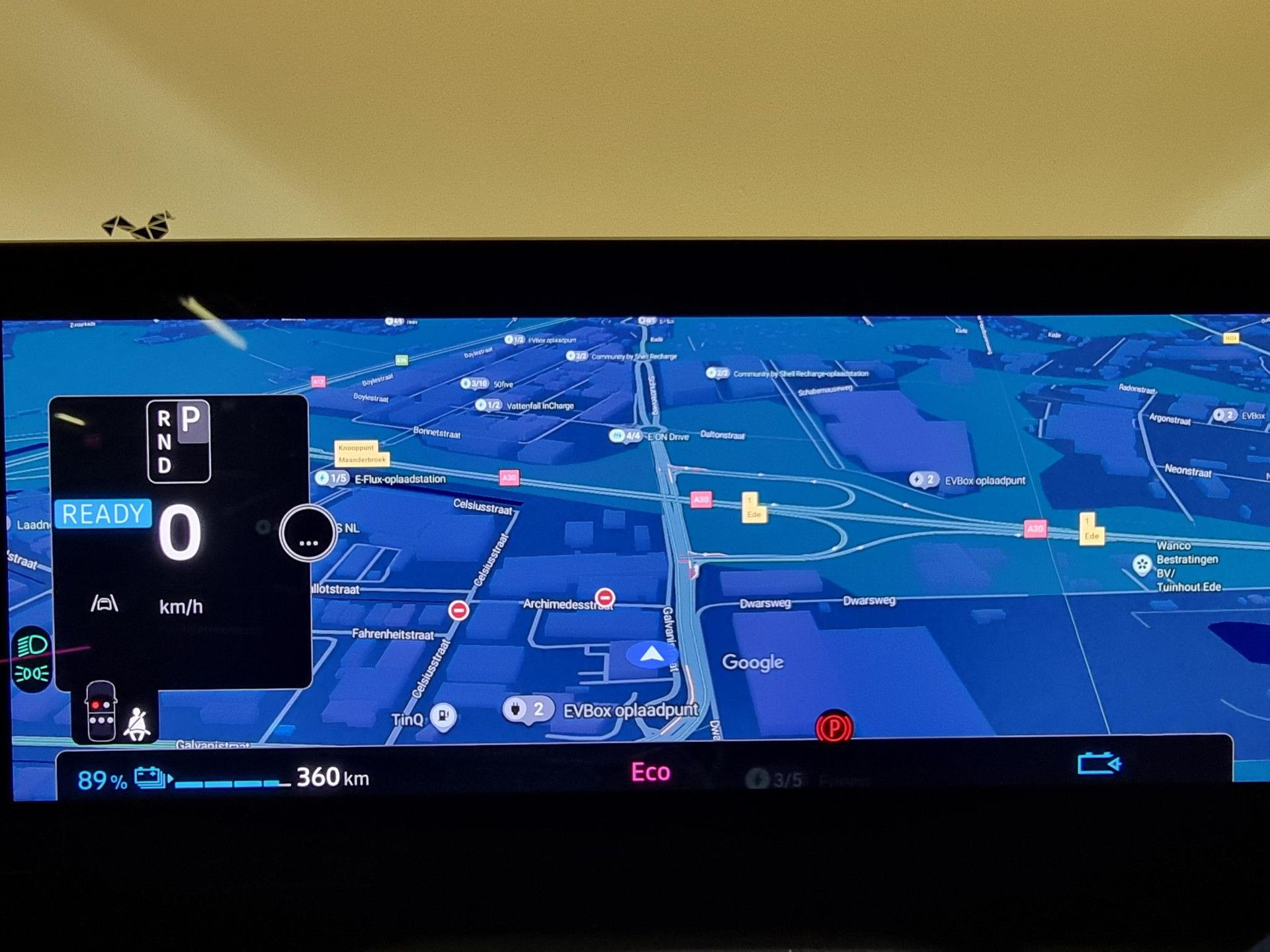 Mitsubishi EclipseCross met kenteken JNS-92-N – dashboard