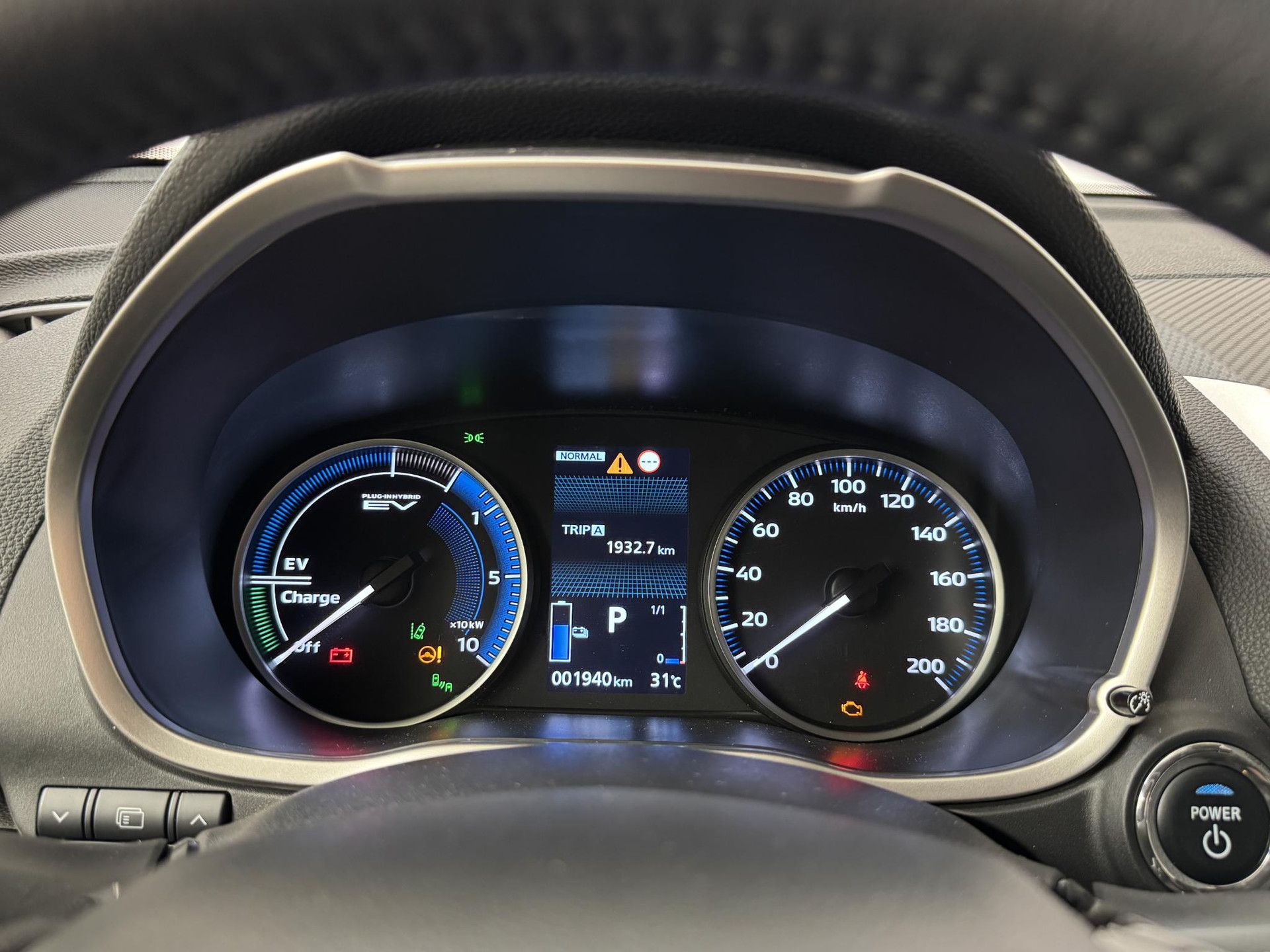 Mitsubishi EclipseCross met kenteken KLL-73-S – dashboard