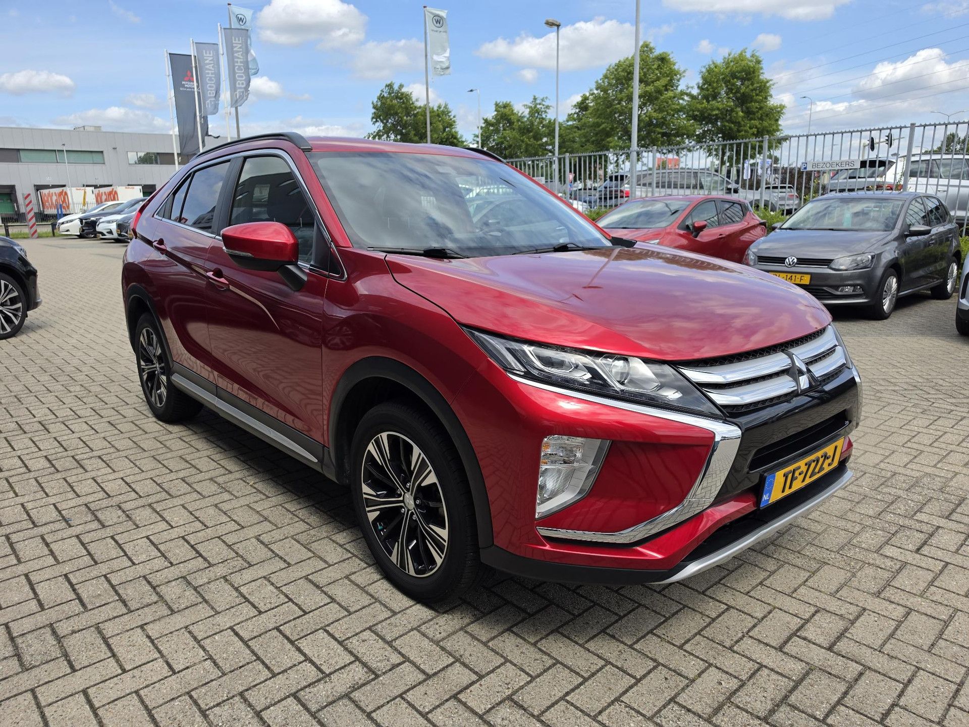 Mitsubishi EclipseCross met kenteken TF-722-J – detailfoto