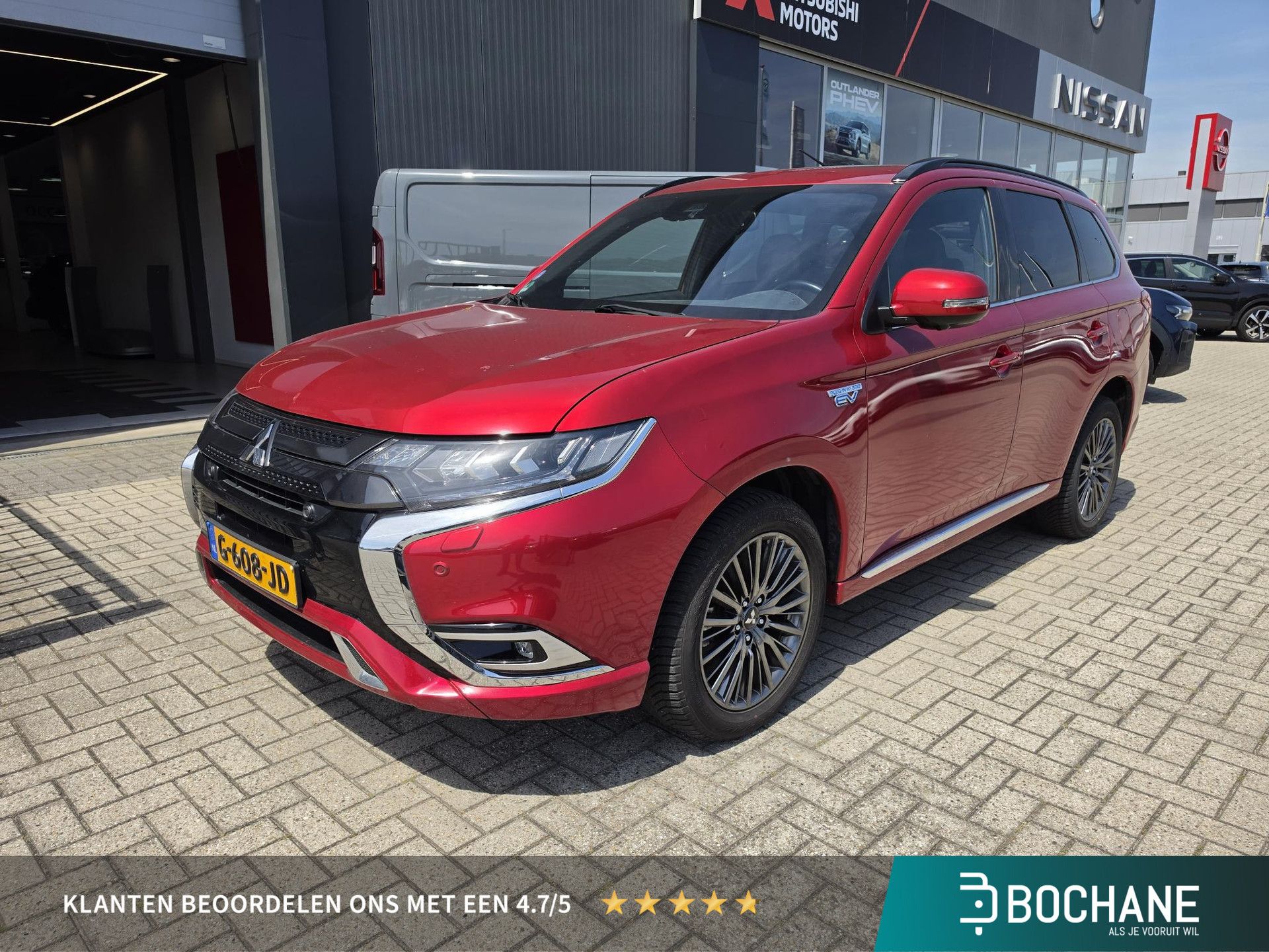 Mitsubishi Outlander met kenteken G-608-JD – vooraanzicht