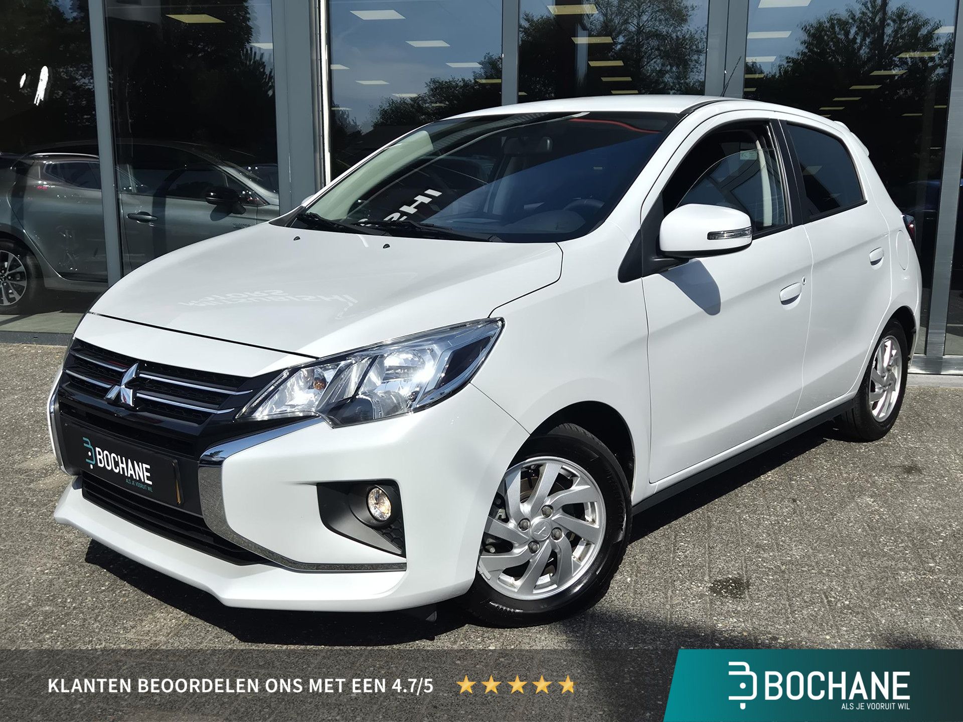Mitsubishi SpaceStar met kenteken L-581-BK – vooraanzicht