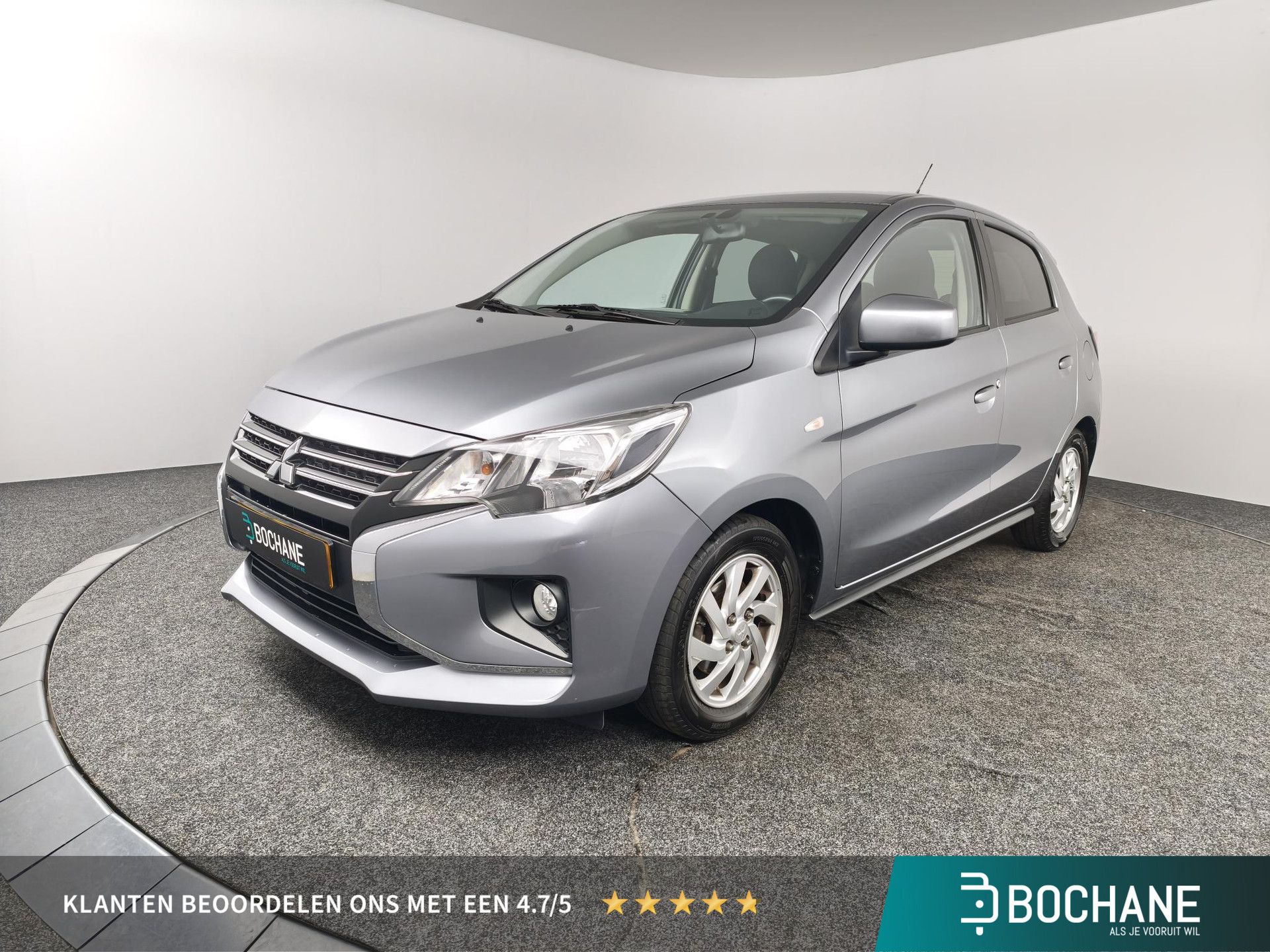 Mitsubishi SpaceStar met kenteken R-214-JD – vooraanzicht