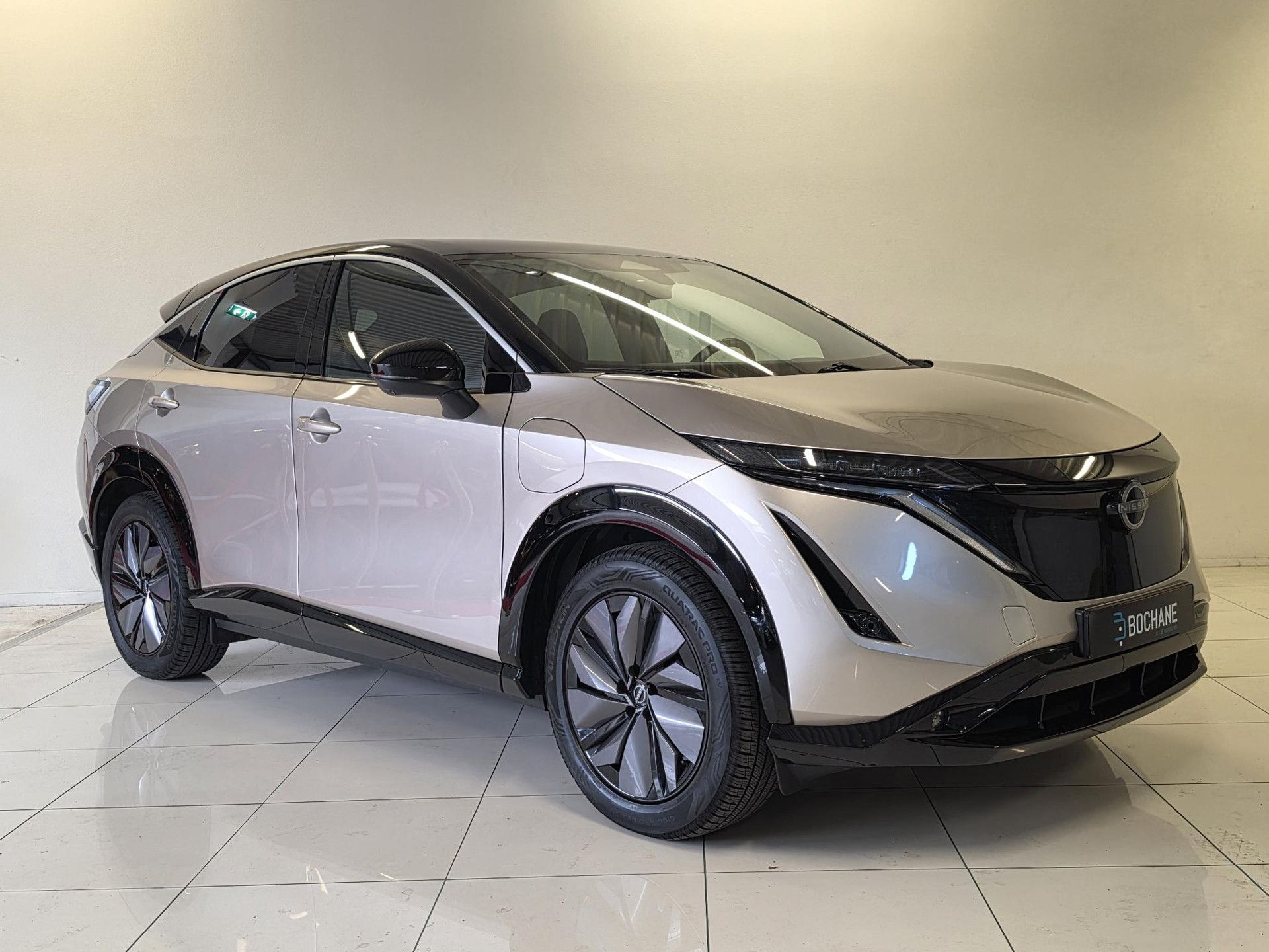 Nissan ARIYA met kenteken T-597-XZ – detailfoto