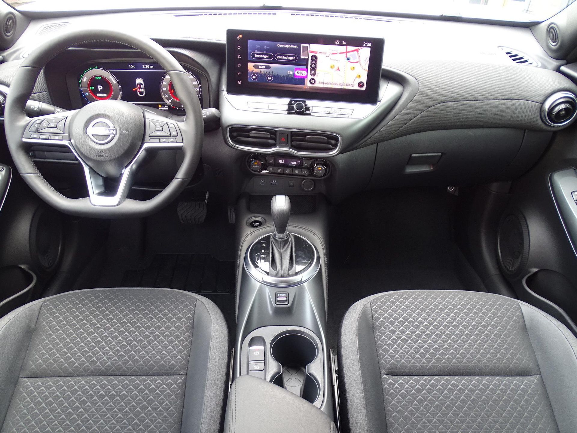 Nissan Juke – interieur