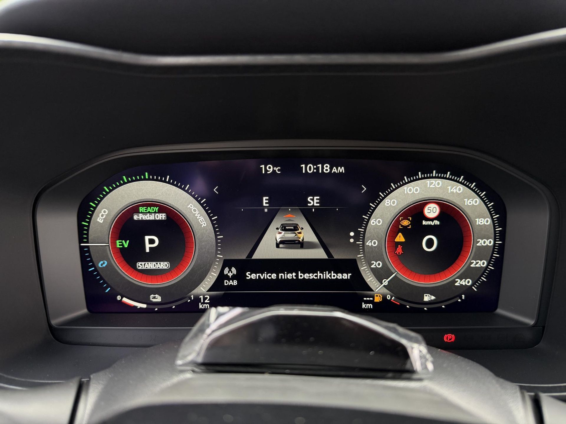 Nissan Juke – dashboard