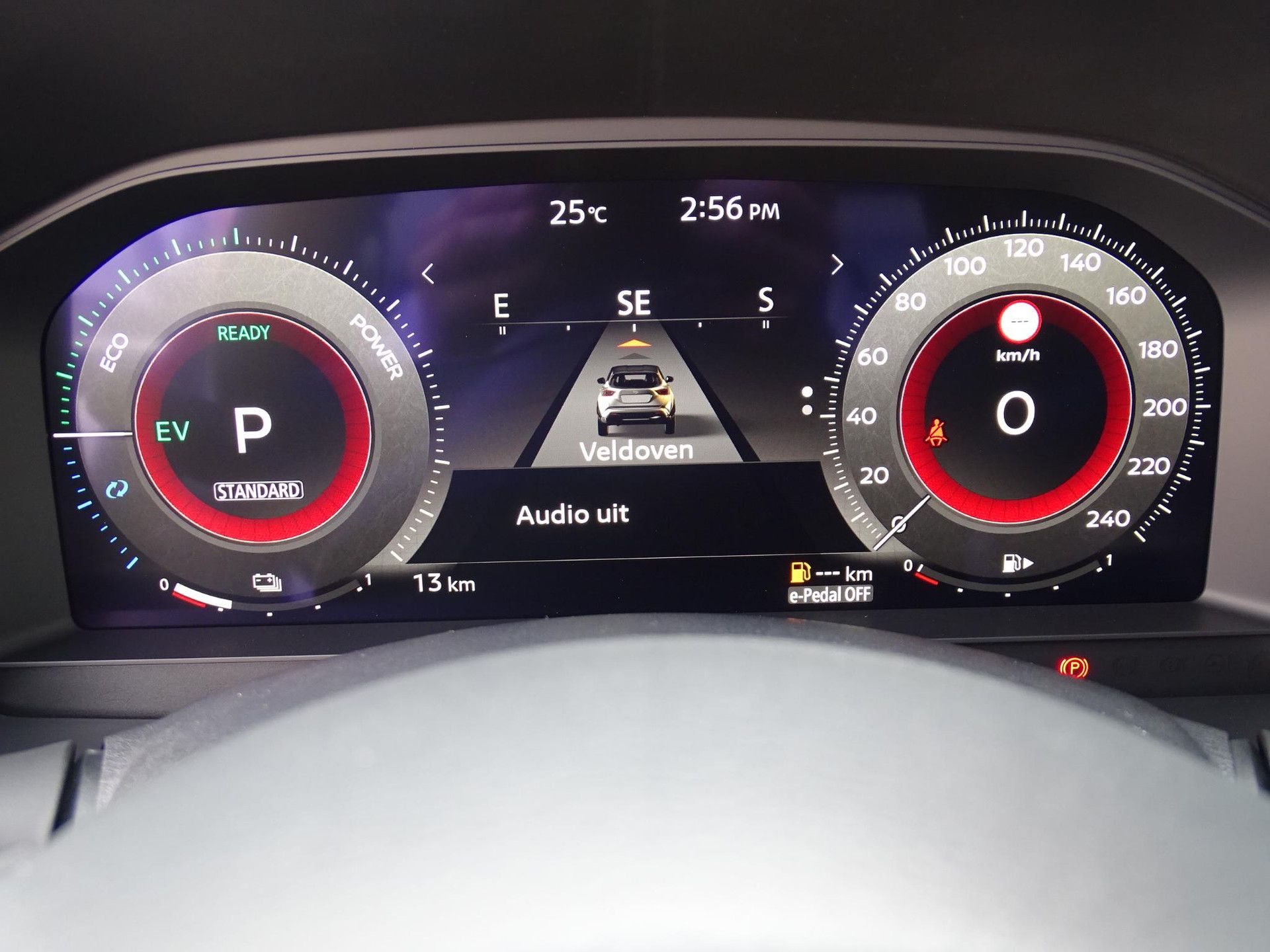Nissan Juke – dashboard