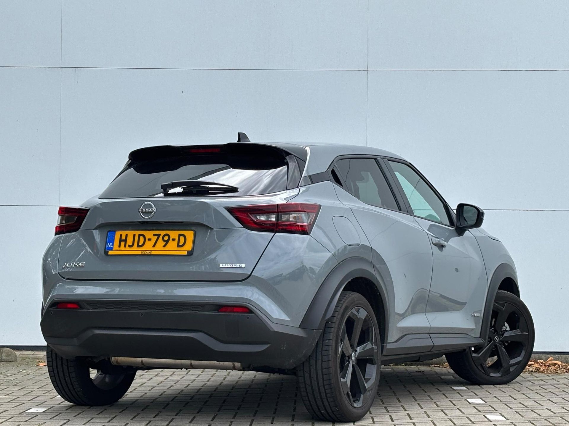 Nissan Juke met kenteken HJD-79-D – achteraanzicht