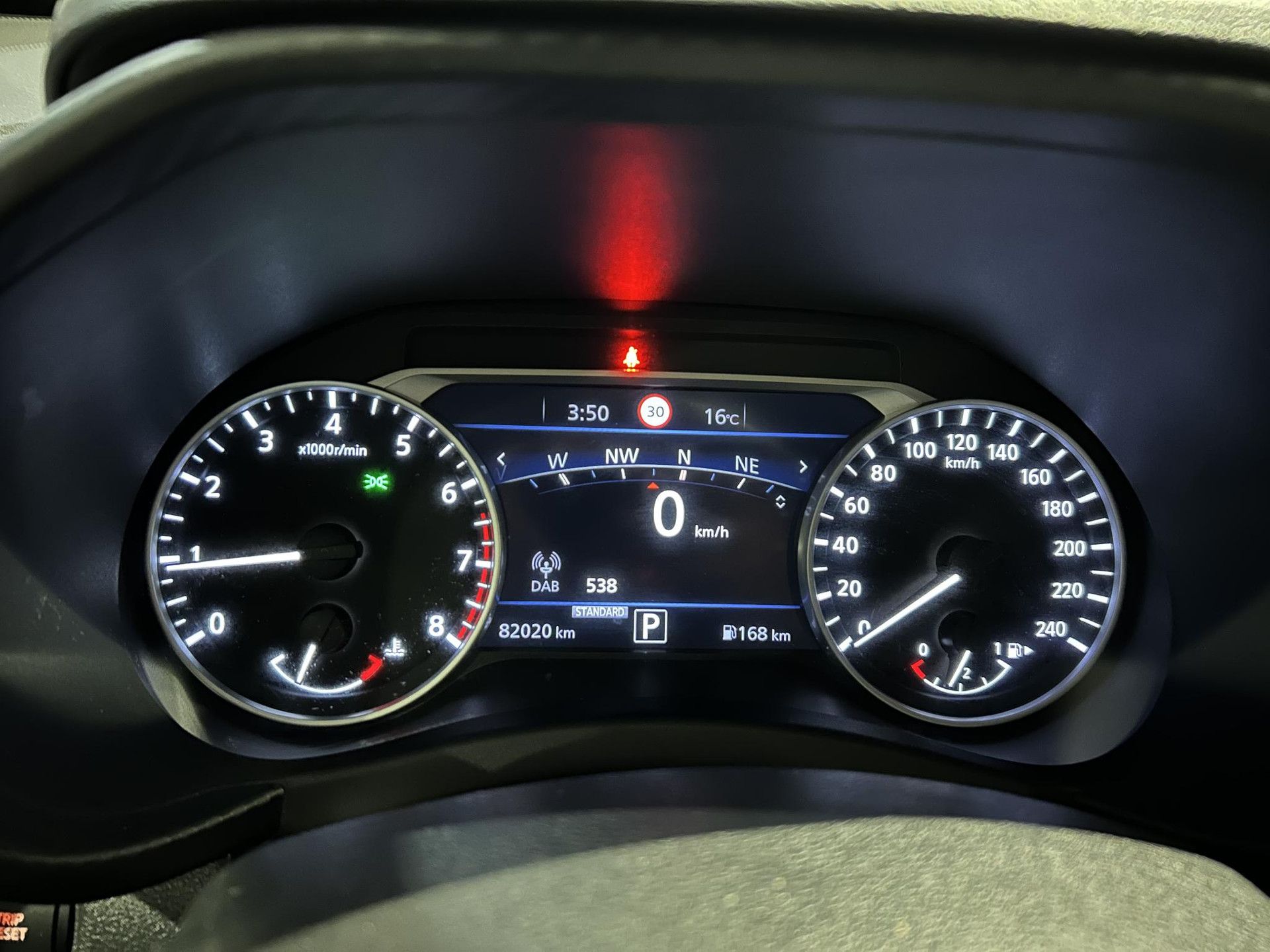 Nissan Juke met kenteken J-849-XN – dashboard