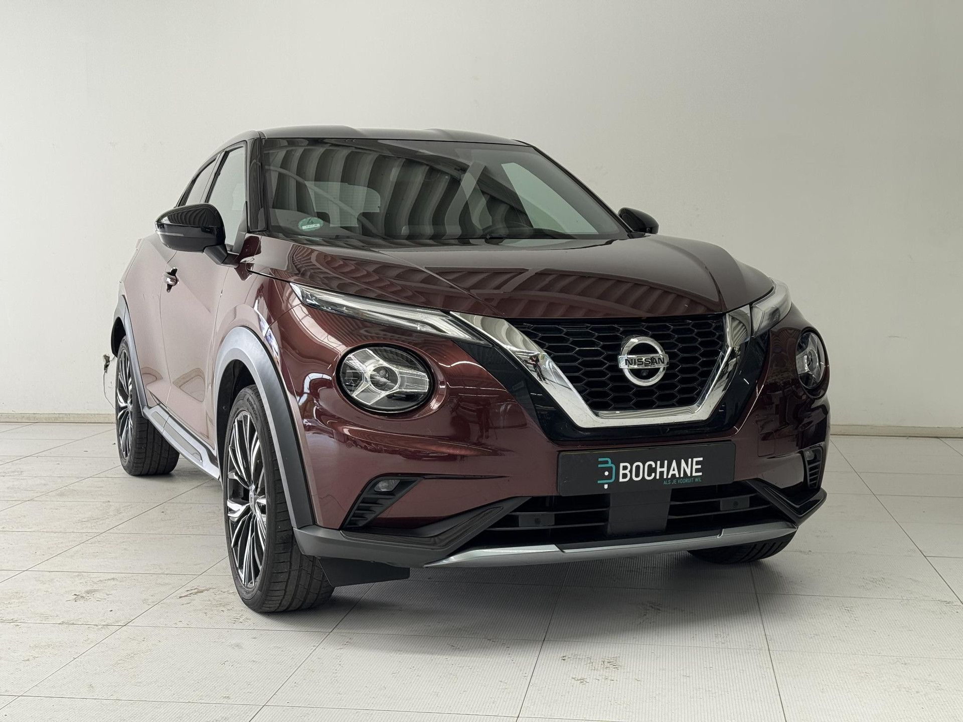 Nissan Juke met kenteken K-411-JB – detailfoto