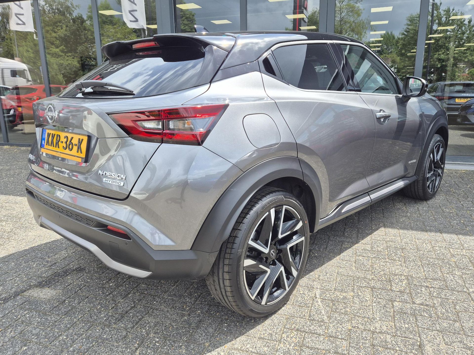Nissan Juke met kenteken KKR-36-K – achteraanzicht