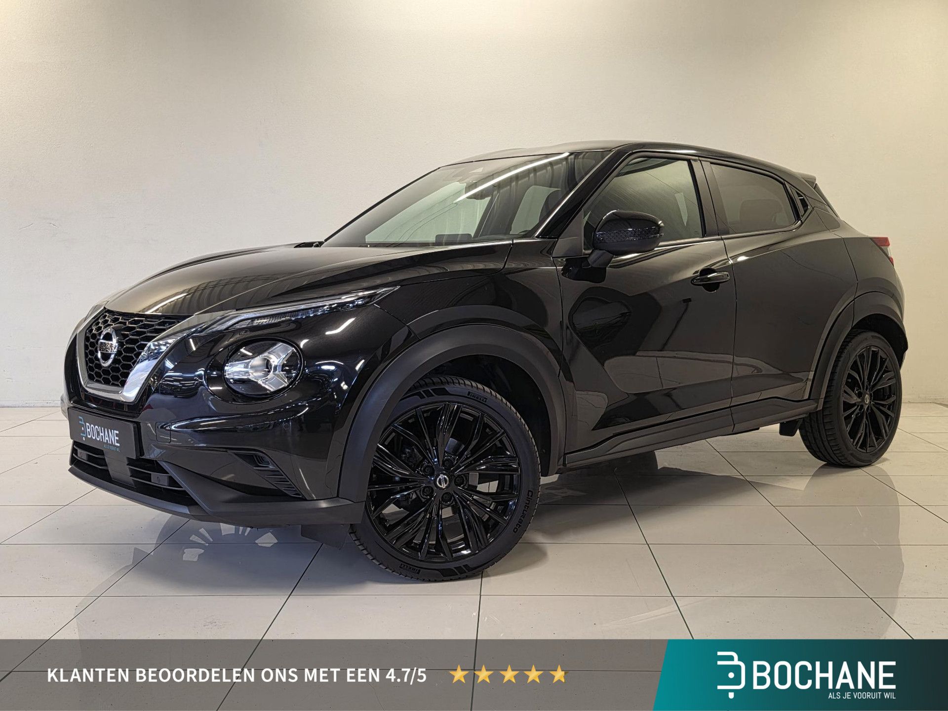 Nissan Juke met kenteken N-512-DB – vooraanzicht