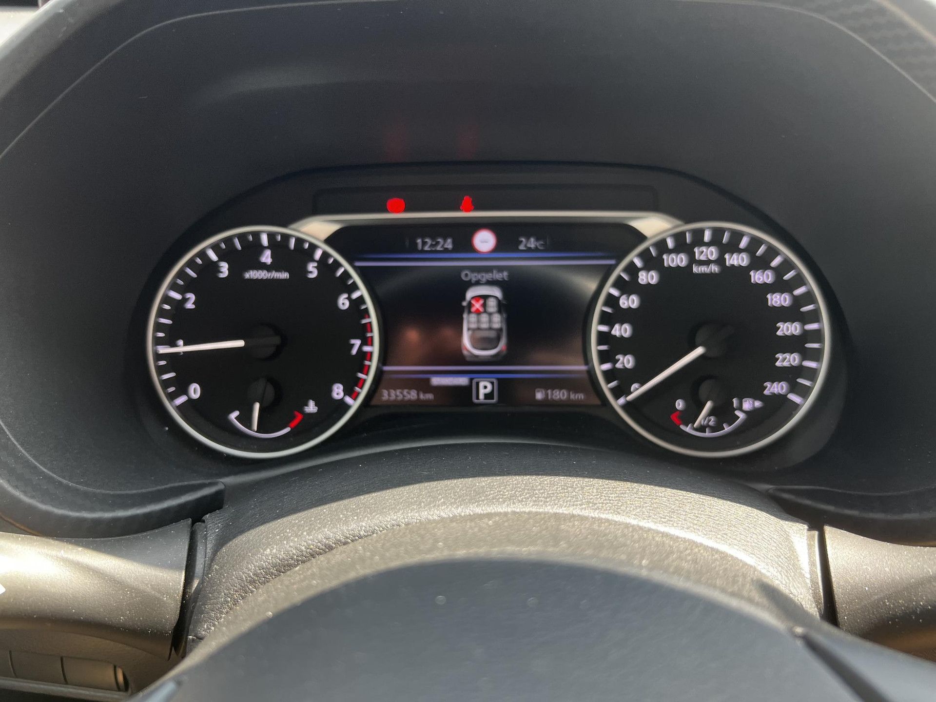 Nissan Juke met kenteken S-313-LG – dashboard