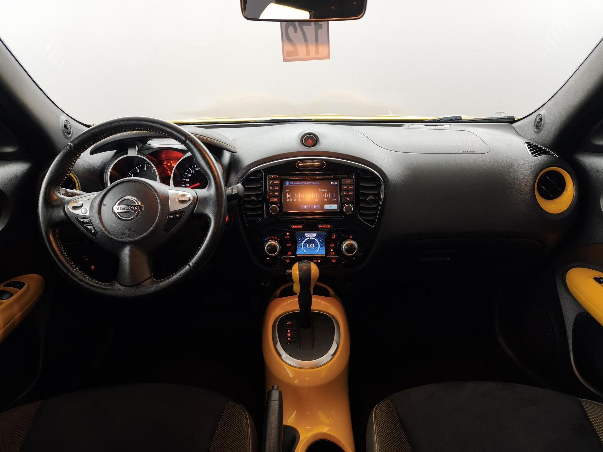 Nissan Juke met kenteken TK-441-J – interieur