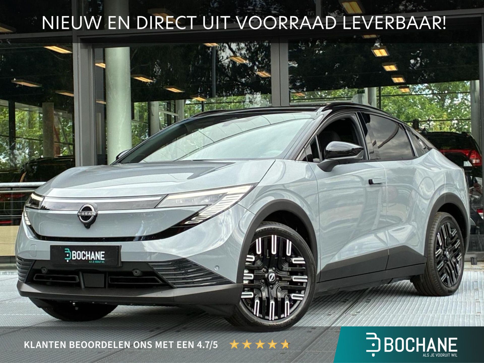 Nissan Leaf – vooraanzicht