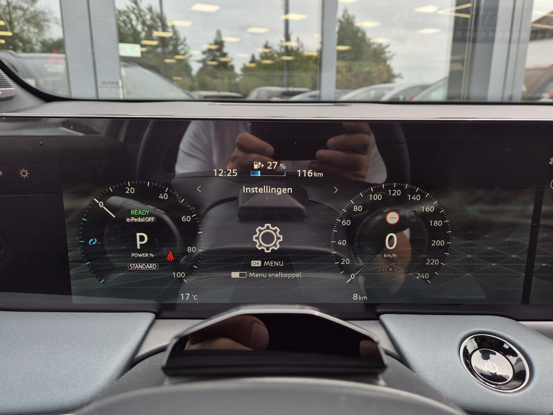 Nissan Leaf – dashboard