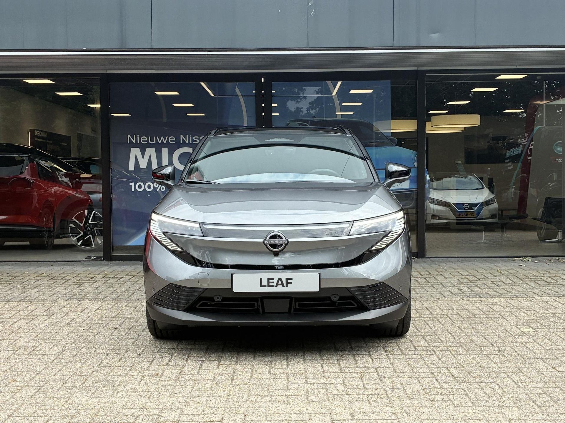 Nissan Leaf met kenteken KKS-47-L – dashboard