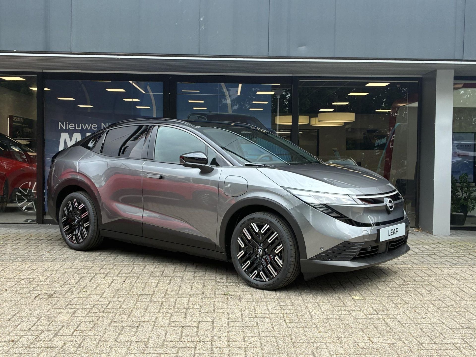 Nissan Leaf met kenteken KKS-47-L – detailfoto