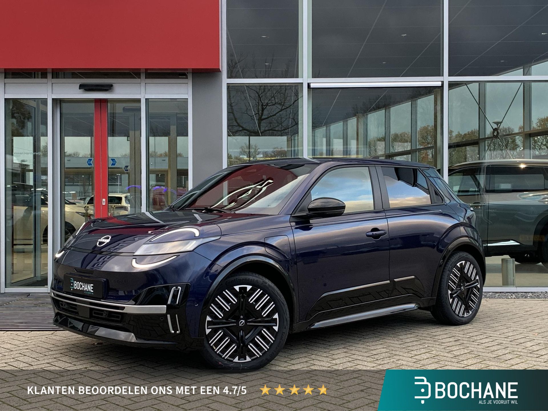 Nissan Micra met kenteken JND-90-S – vooraanzicht