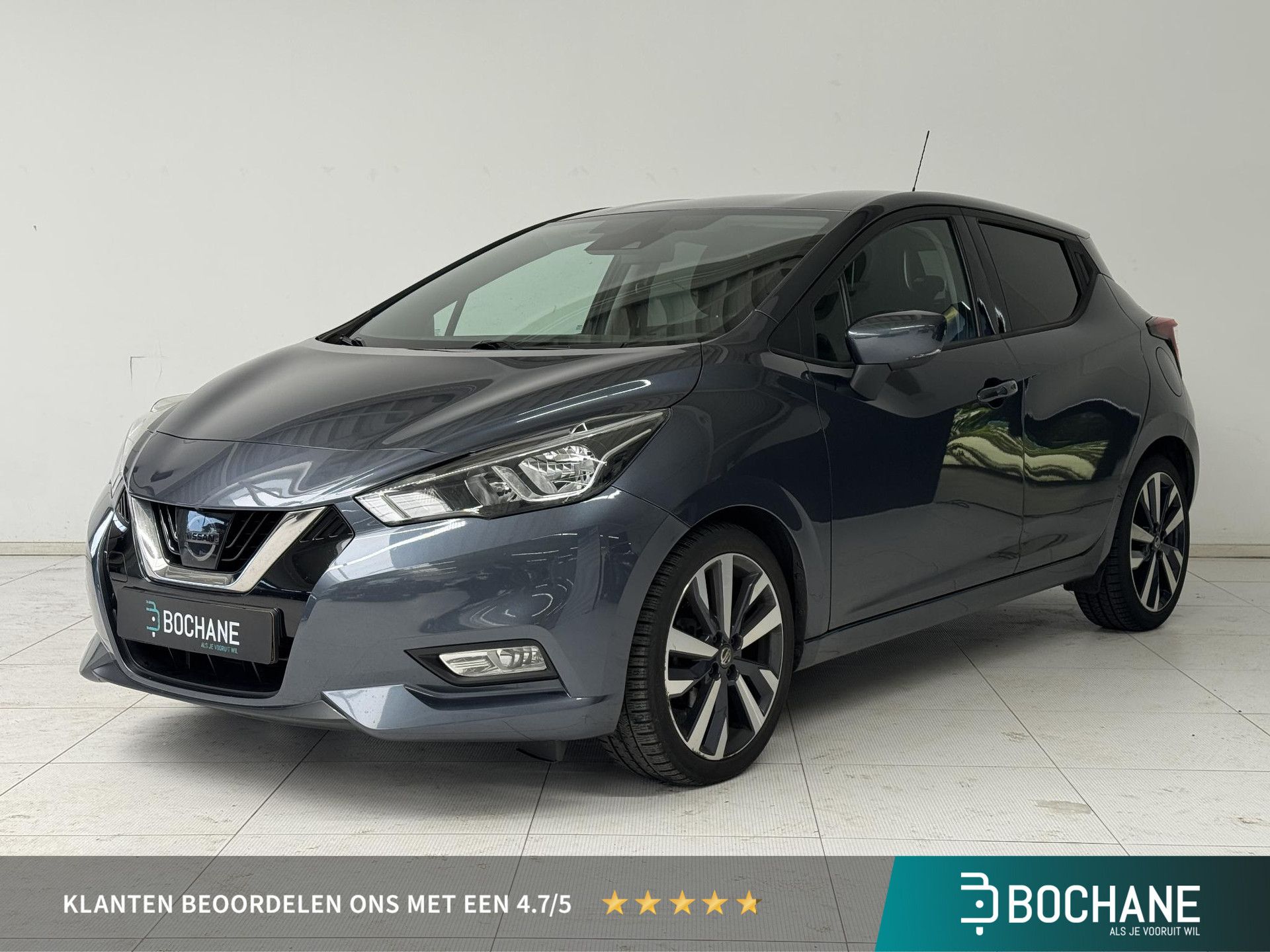 Nissan Micra met kenteken ZV-247-G – vooraanzicht
