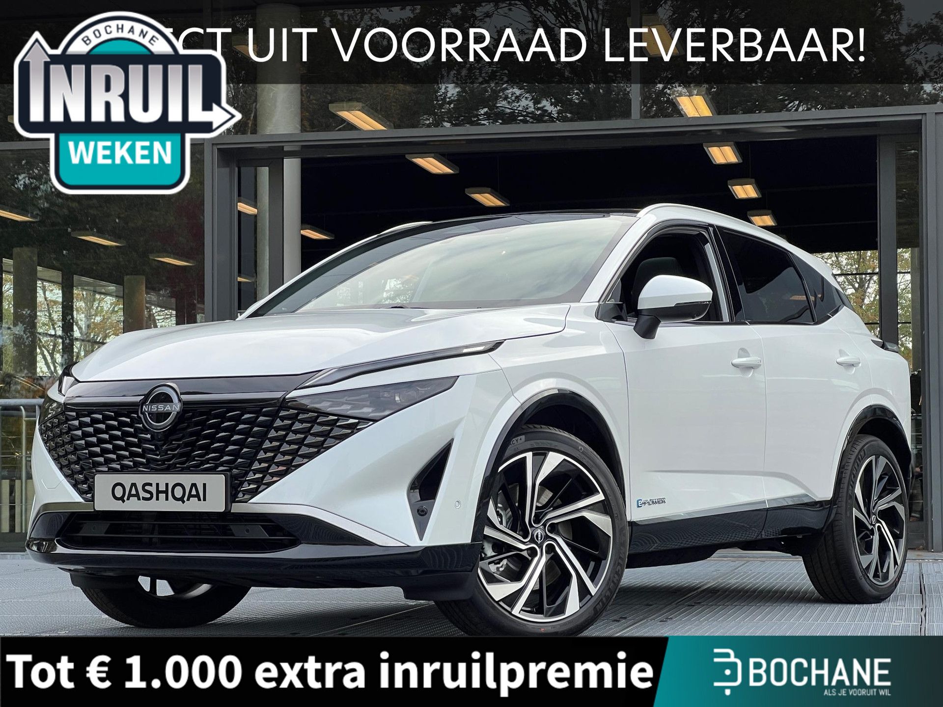 Nissan QASHQAI – vooraanzicht