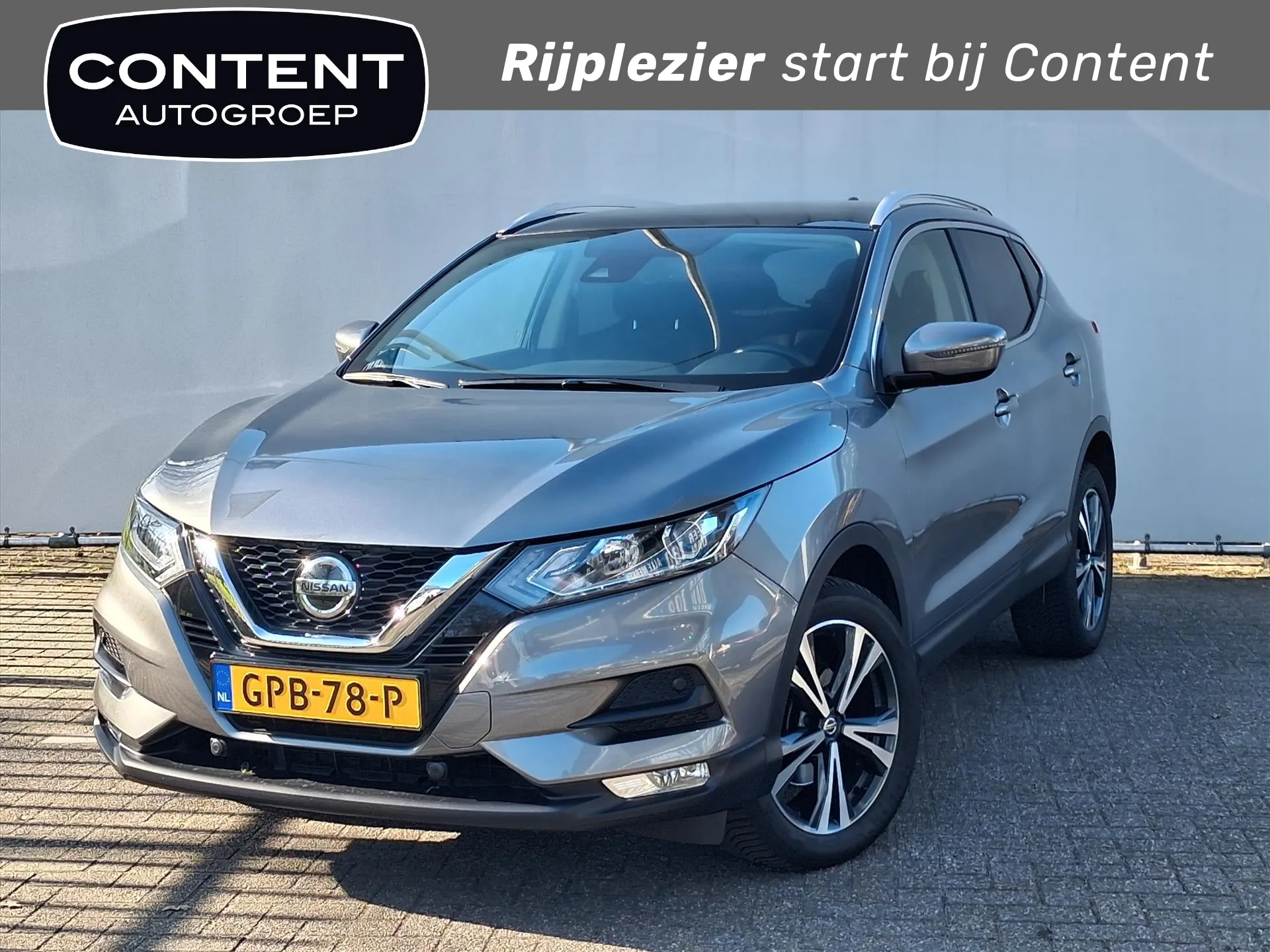 Nissan QASHQAI met kenteken GPB-78-P – vooraanzicht