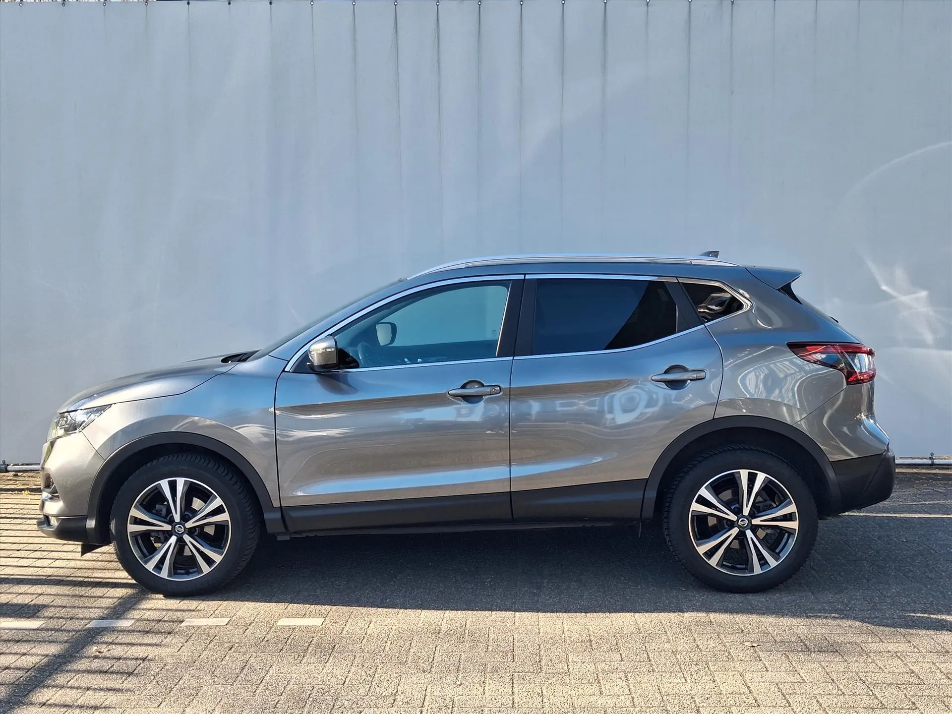 Nissan QASHQAI met kenteken GPB-78-P – achteraanzicht