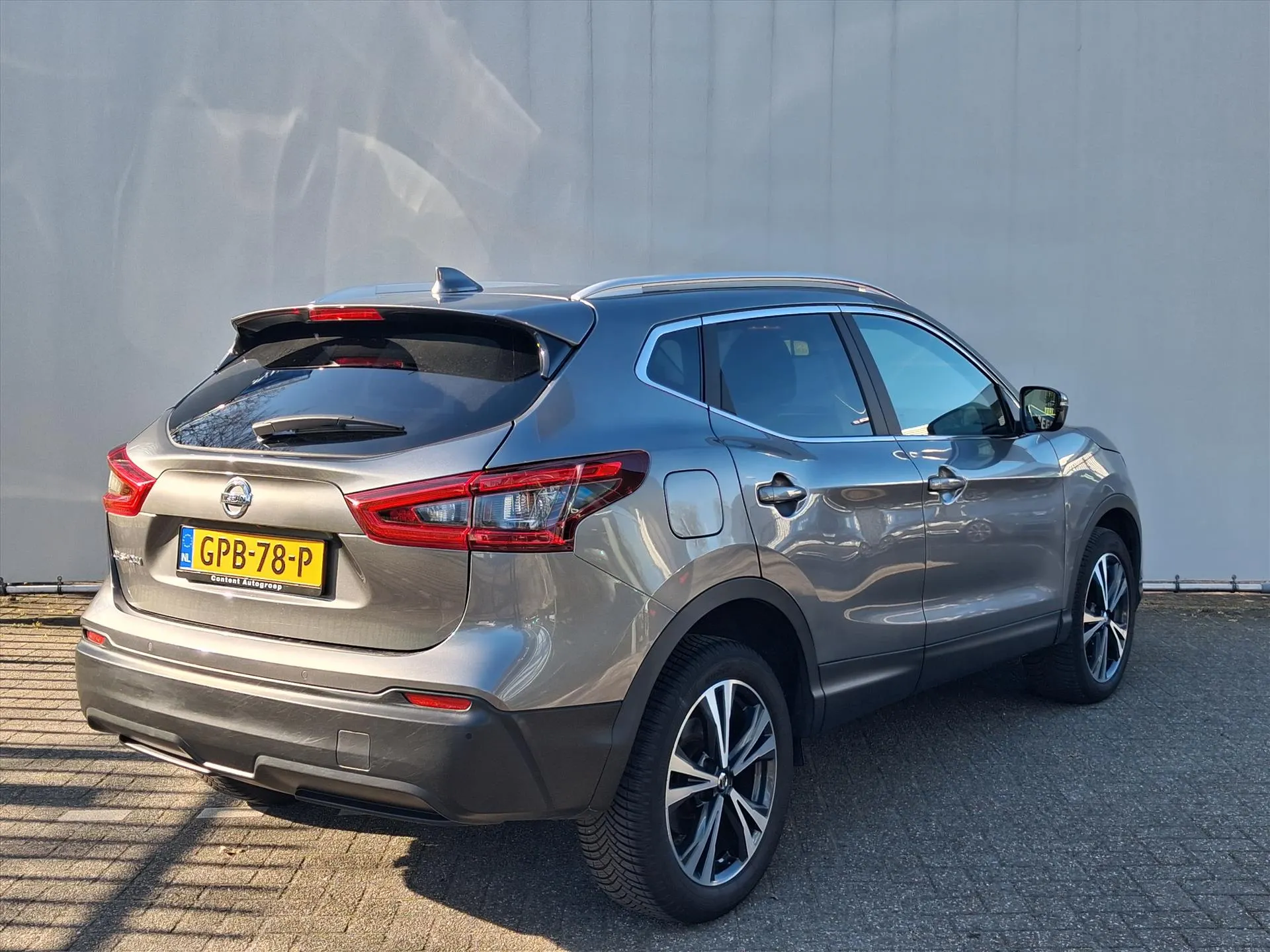 Nissan QASHQAI met kenteken GPB-78-P – dashboard