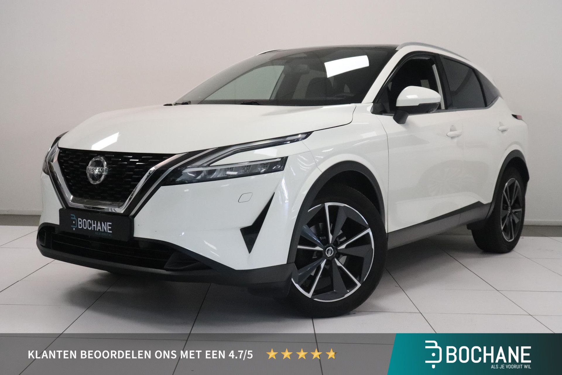 Nissan QASHQAI met kenteken HZT-33-N – vooraanzicht