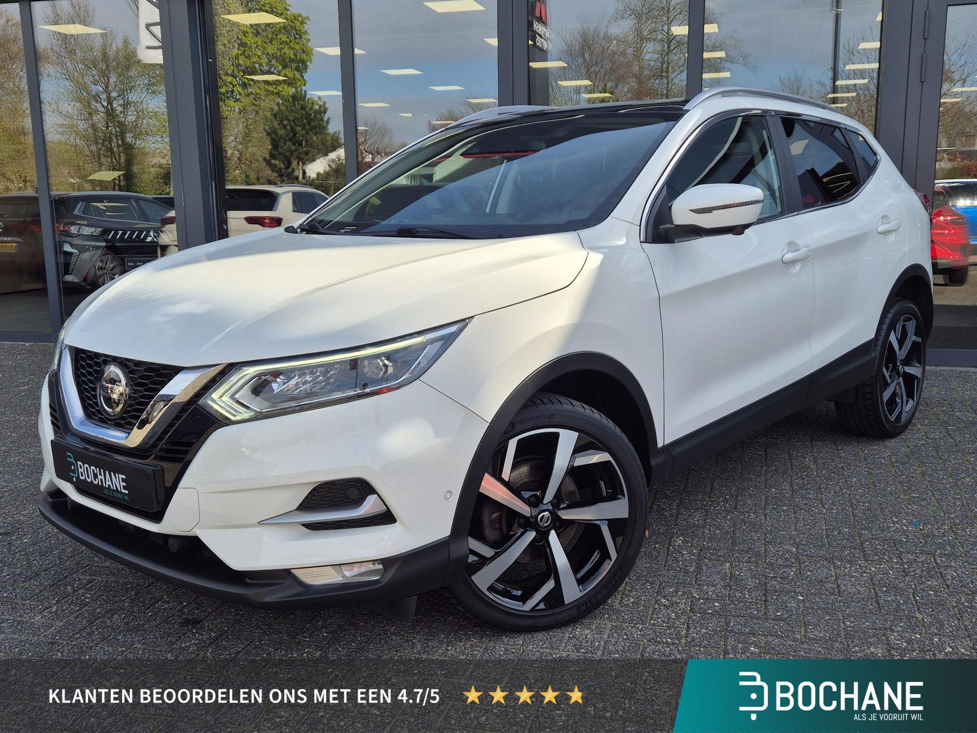 Nissan QASHQAI met kenteken J-449-GT – vooraanzicht