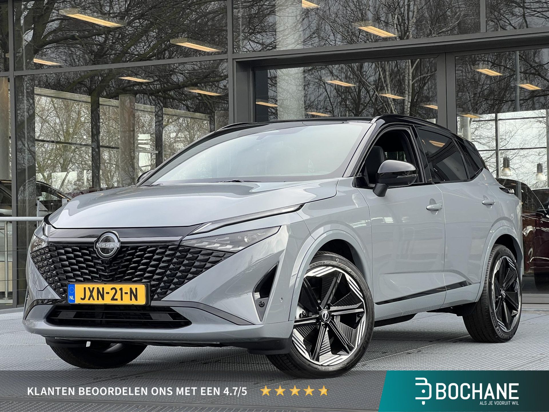 Nissan QASHQAI met kenteken JXN-21-N – vooraanzicht