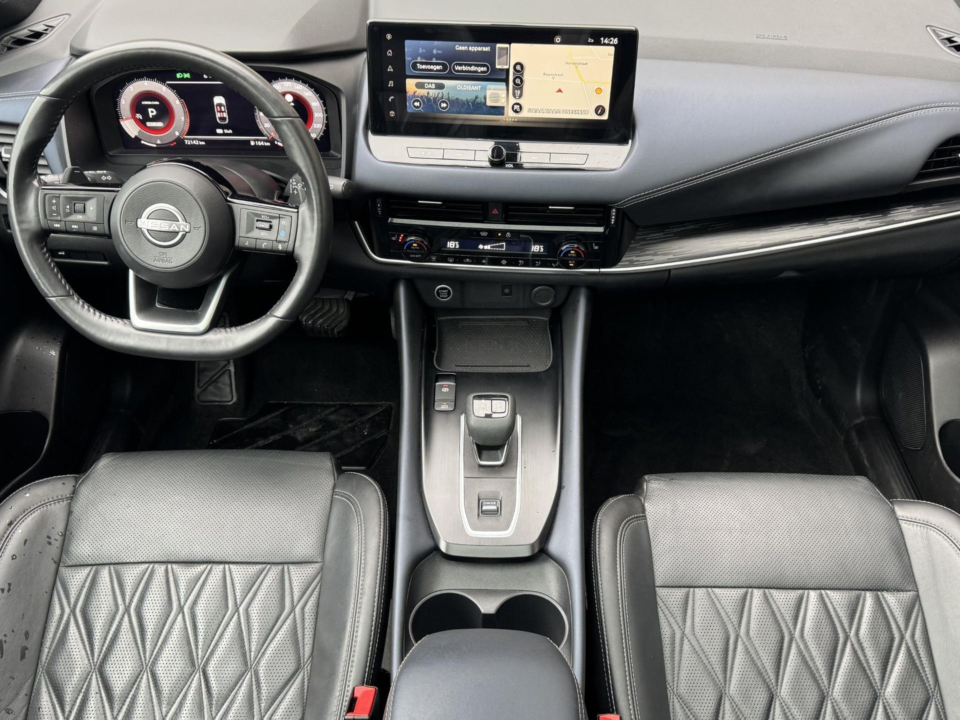 Nissan QASHQAI met kenteken KBD-41-V – interieur