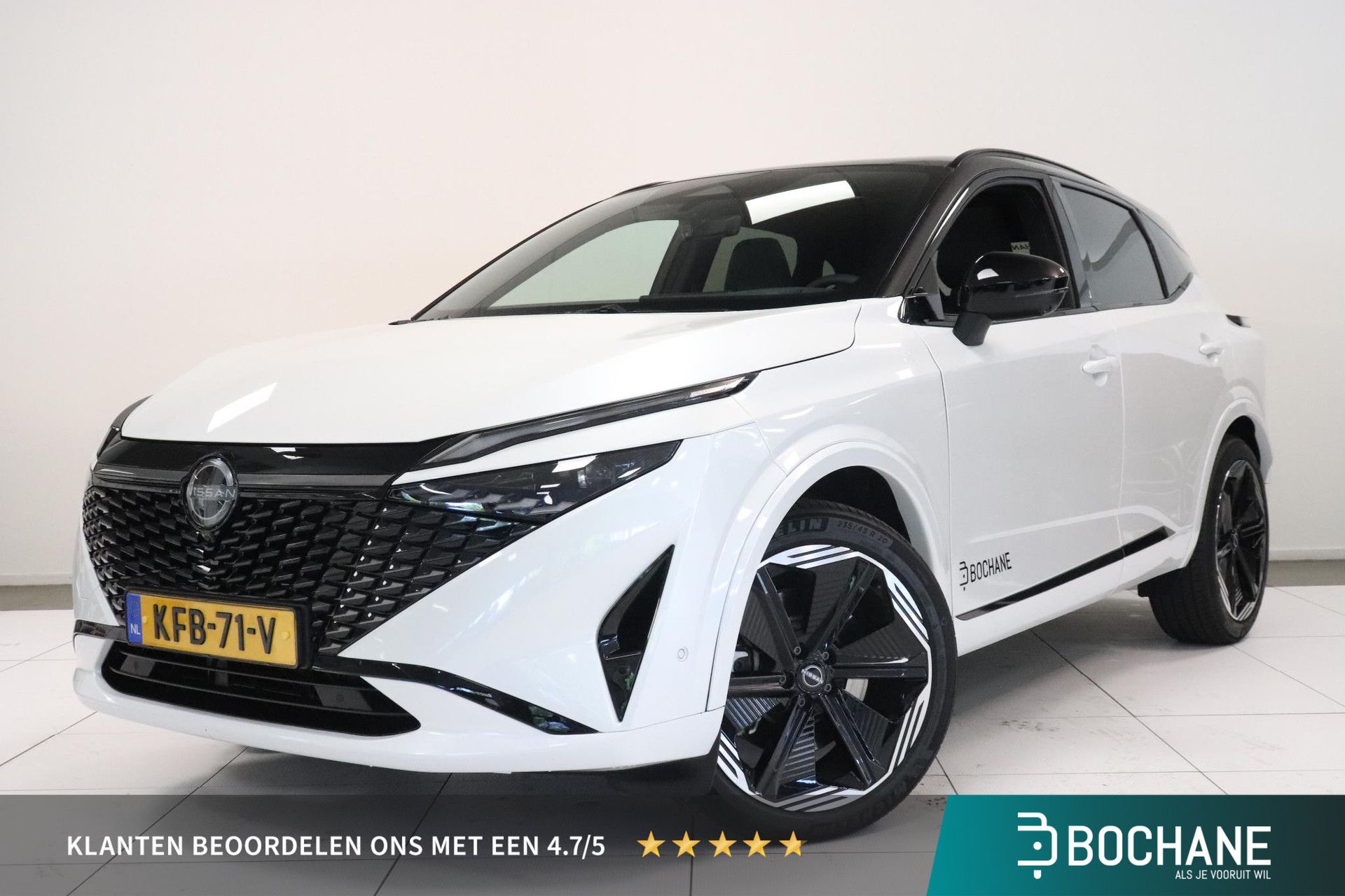 Nissan QASHQAI met kenteken KFB-71-V – vooraanzicht