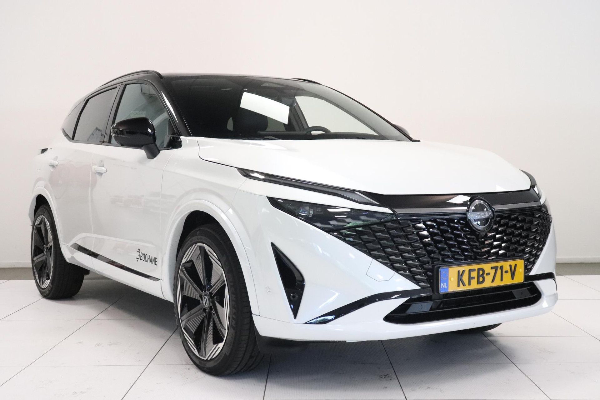 Nissan QASHQAI met kenteken KFB-71-V – detailfoto