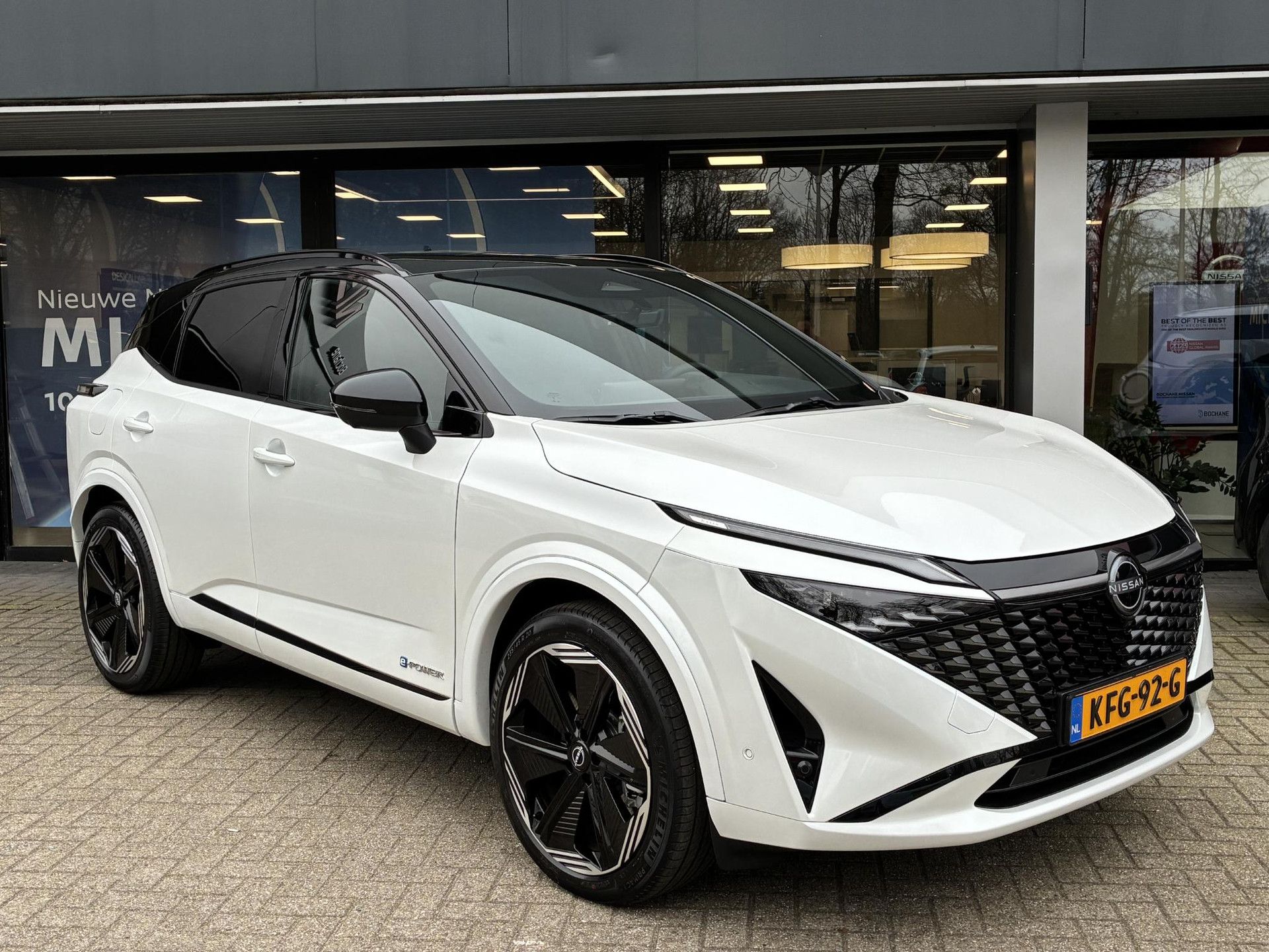 Nissan QASHQAI met kenteken KFG-92-G – dashboard