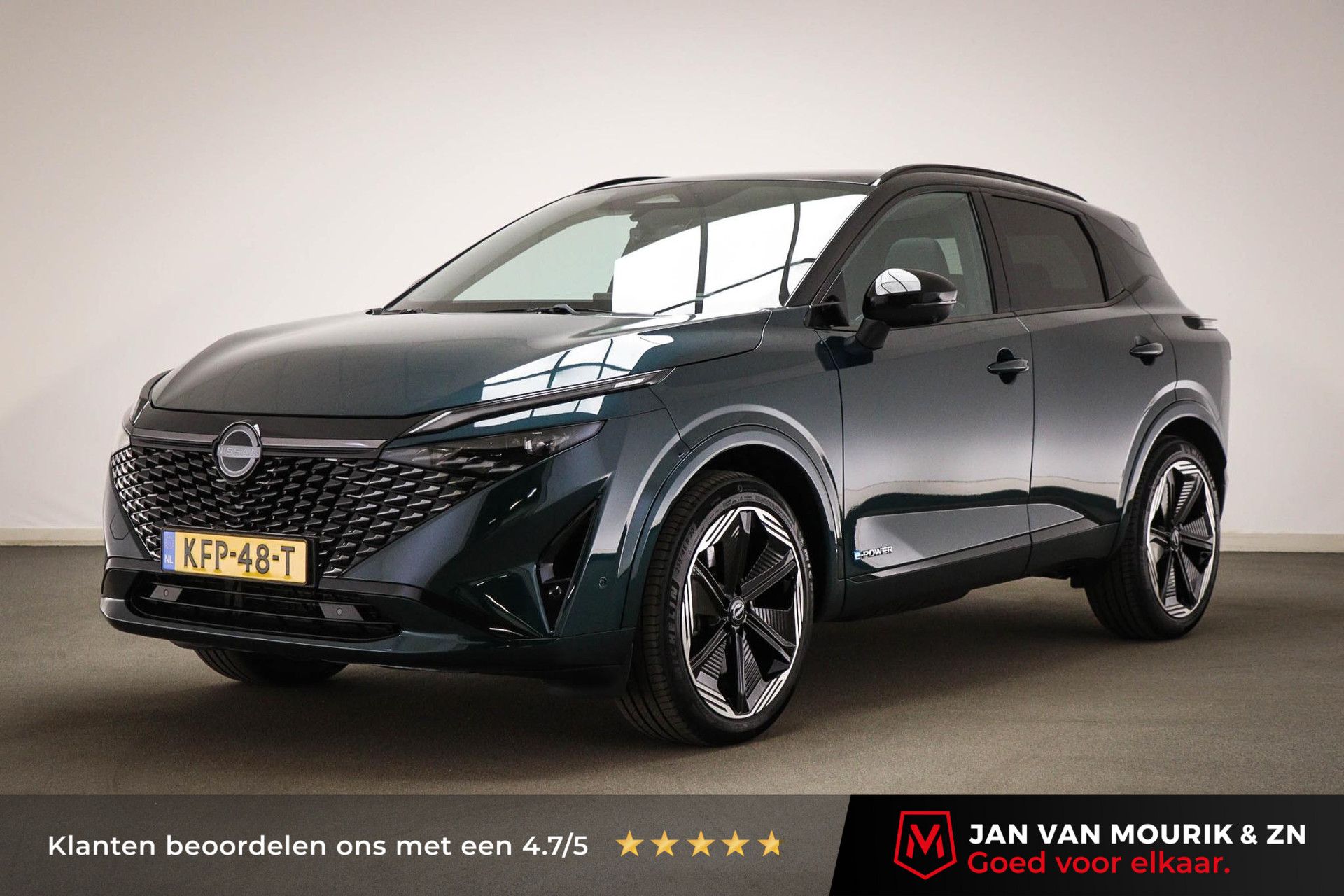 Nissan QASHQAI met kenteken KFP-48-T – vooraanzicht