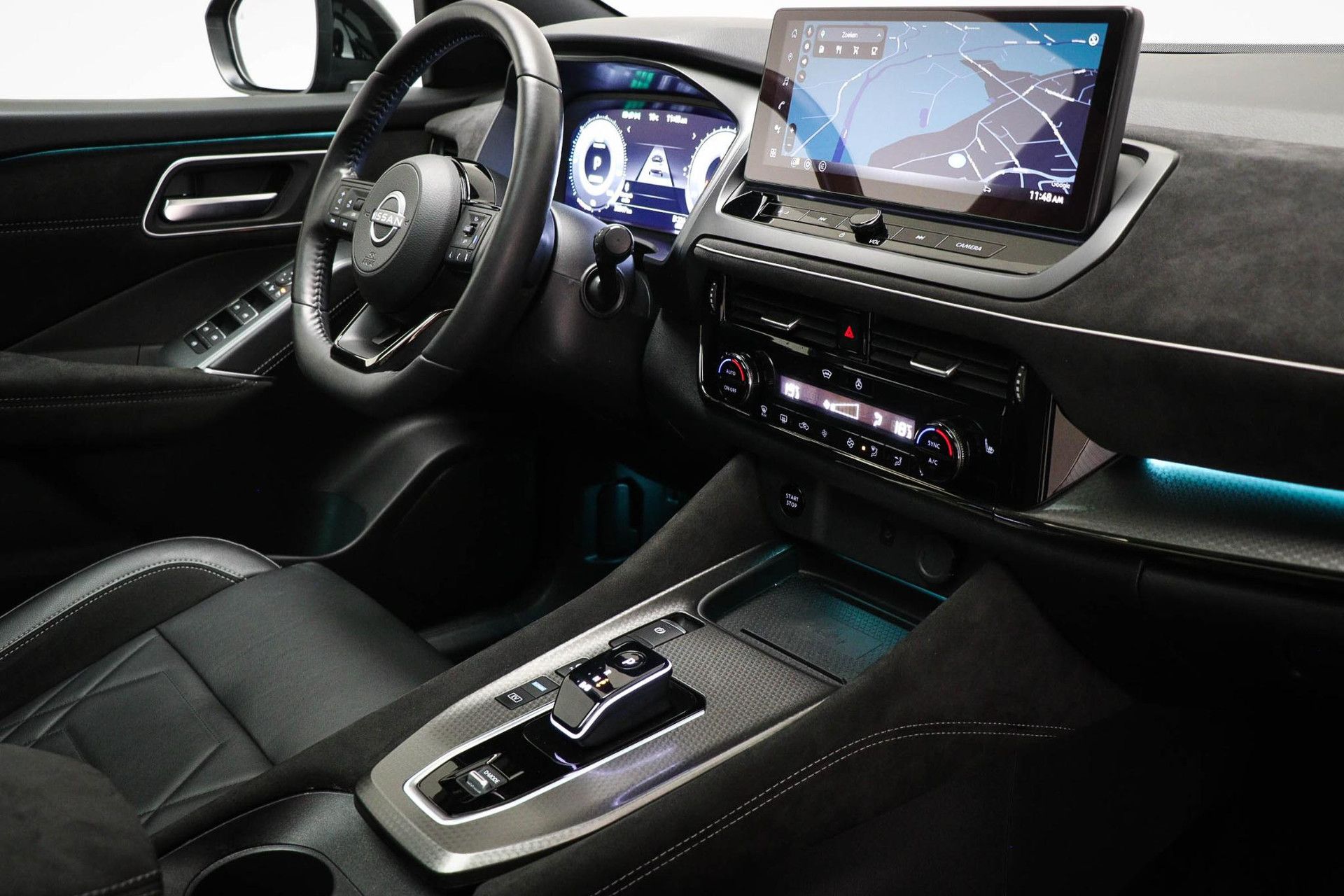 Nissan QASHQAI met kenteken KFP-48-T – interieur