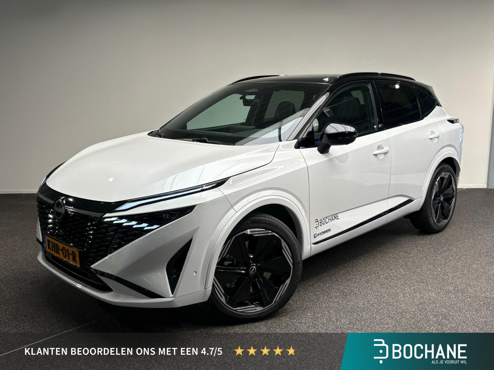 Nissan QASHQAI met kenteken KHR-01-R – vooraanzicht