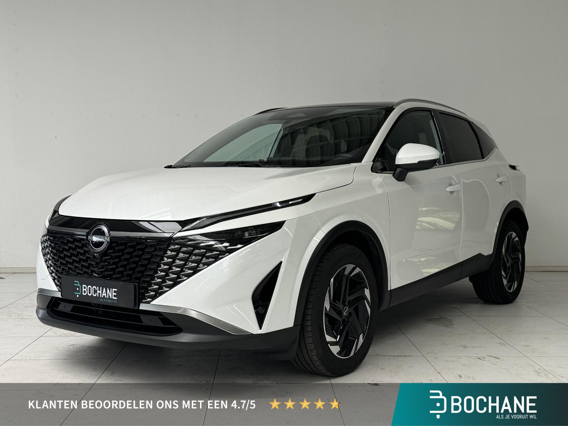 Nissan QASHQAI met kenteken KHZ-43-G – vooraanzicht