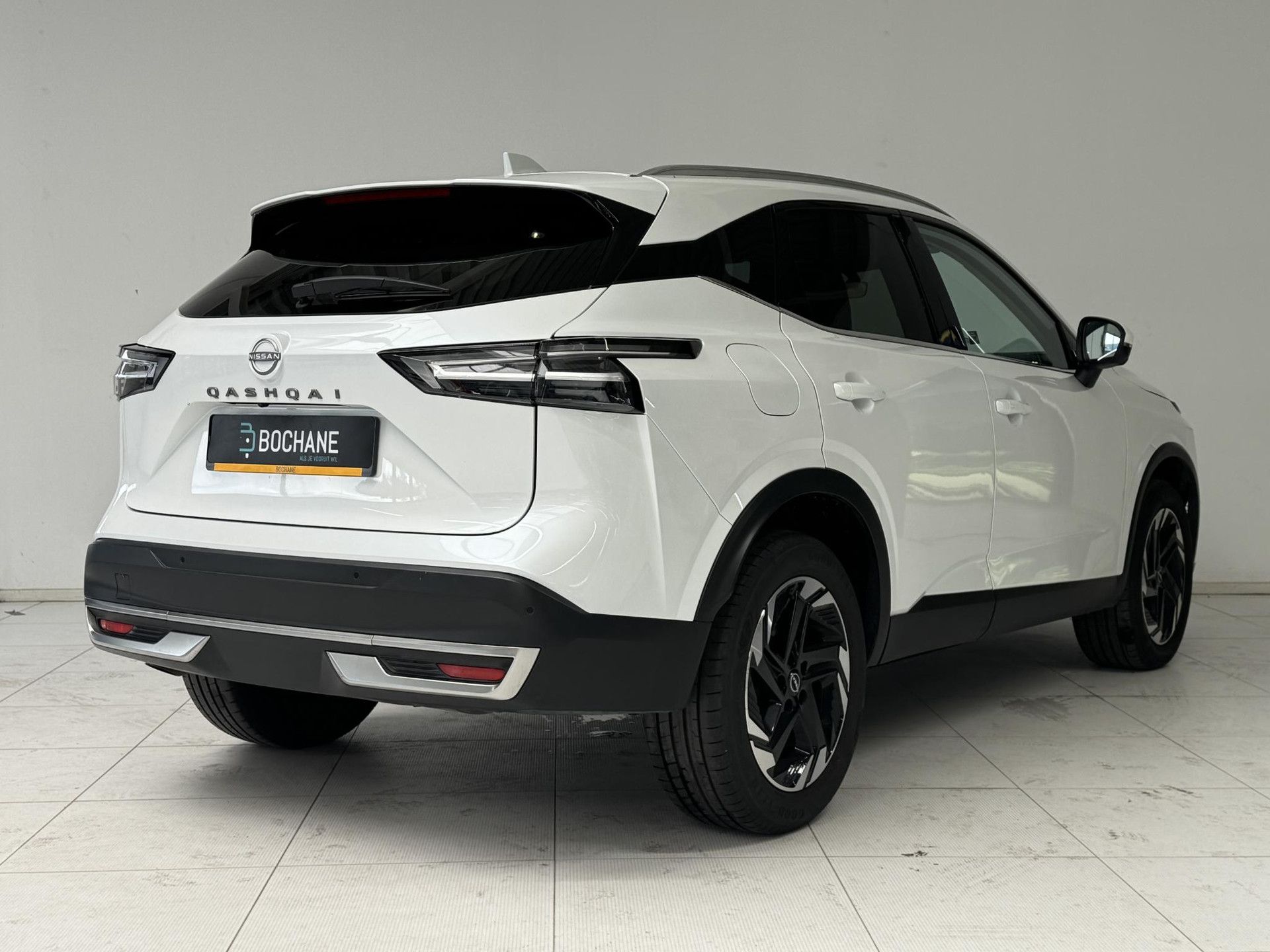 Nissan QASHQAI met kenteken KHZ-43-G – achteraanzicht