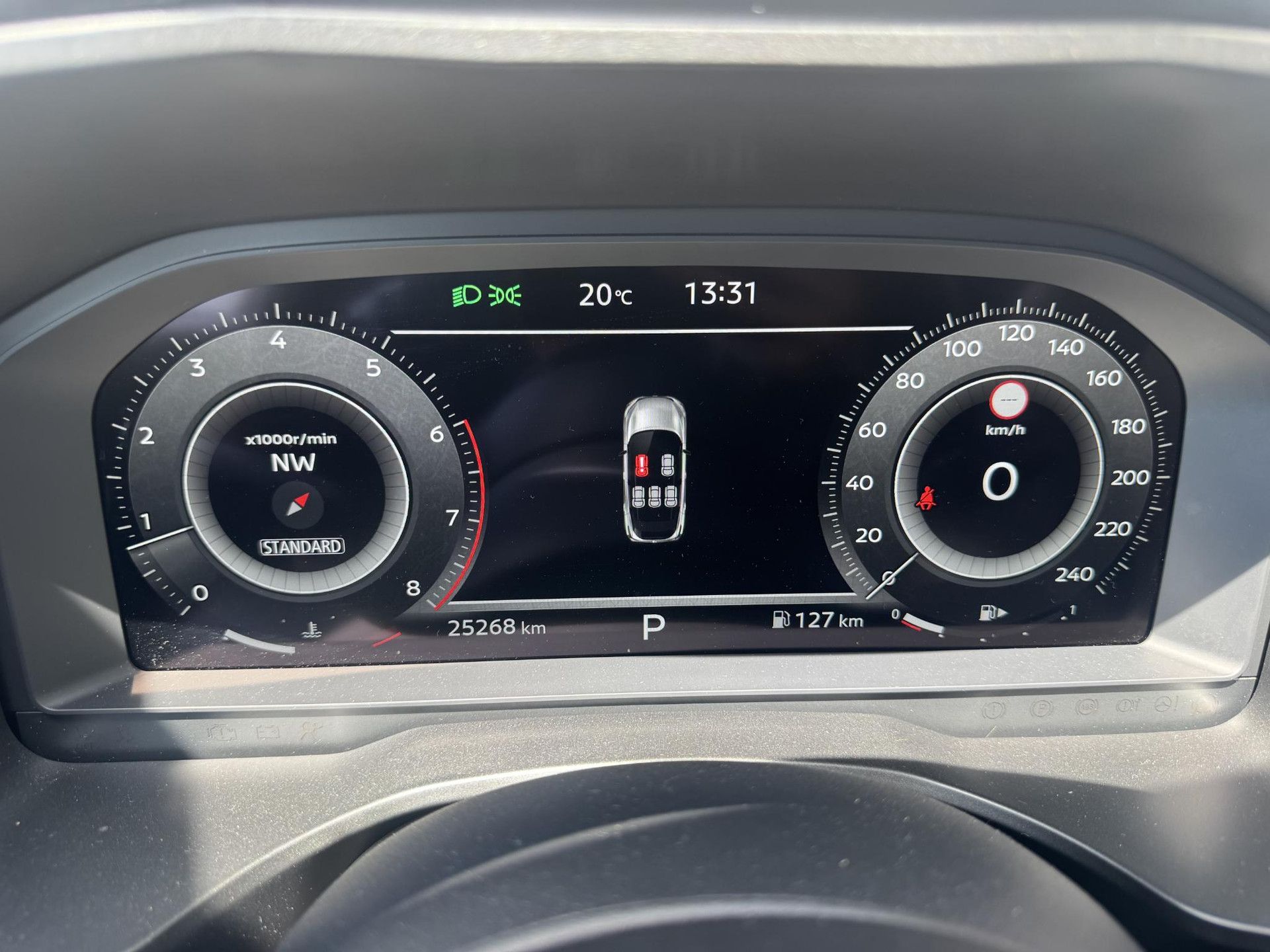 Nissan QASHQAI met kenteken KJD-27-B – dashboard