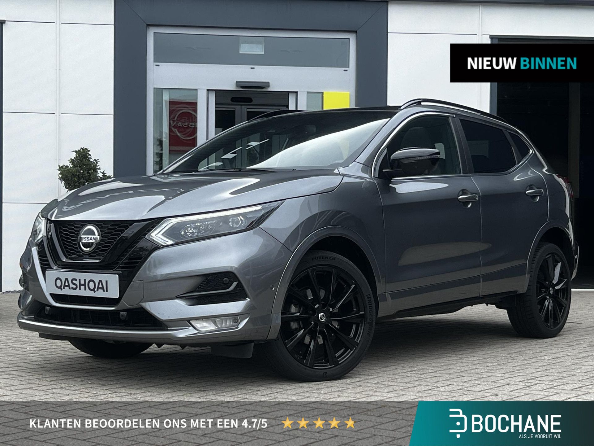Nissan QASHQAI met kenteken KNJ-62-S – vooraanzicht