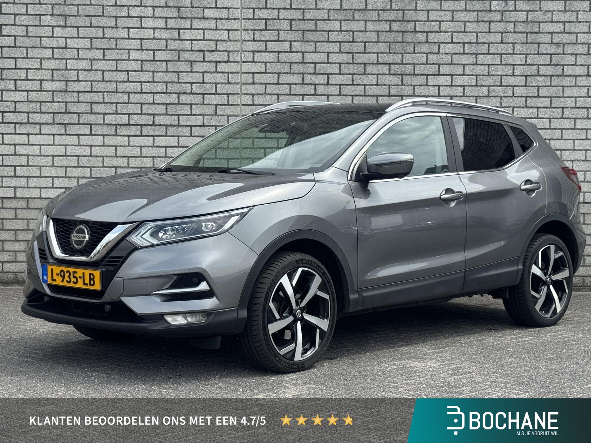 Nissan QASHQAI met kenteken L-935-LB – vooraanzicht