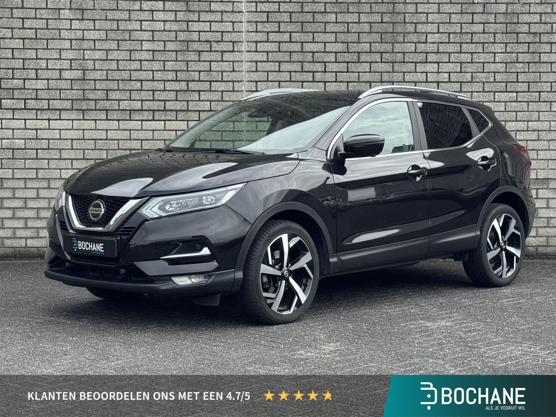 Nissan QASHQAI met kenteken N-123-LS – vooraanzicht