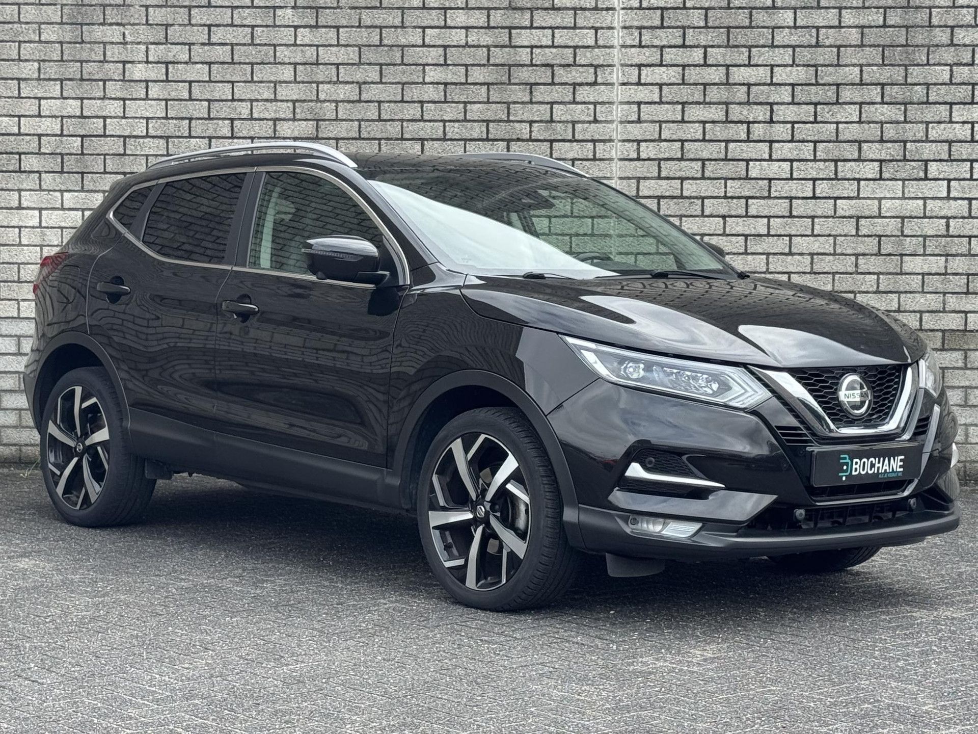 Nissan QASHQAI met kenteken N-123-LS – detailfoto