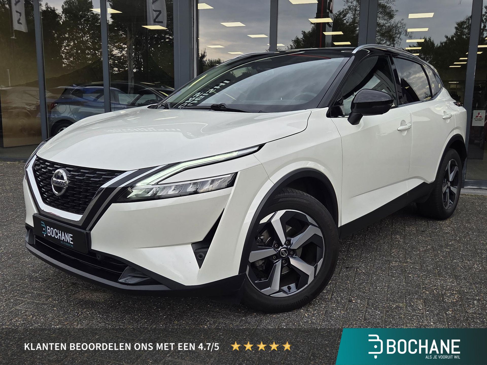 Nissan QASHQAI met kenteken N-202-DP – vooraanzicht